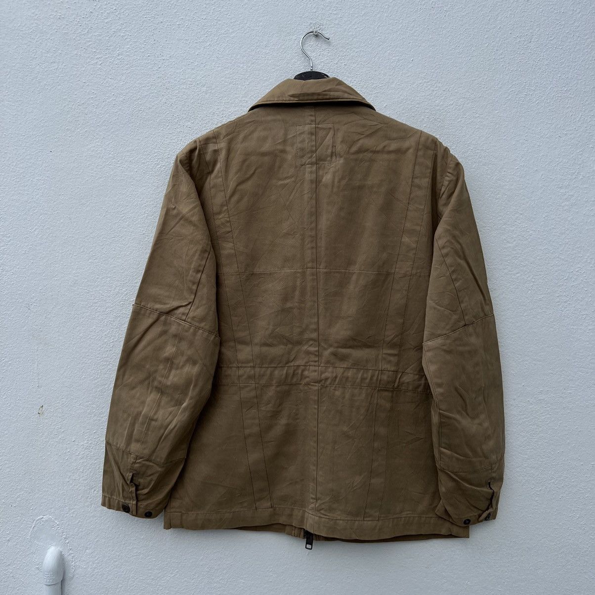 Japanese Brand RARE BIKER PARACHUTE MULTI POCKET BACK NUMBER JACKET Size US M / EU 48-50 / 2 - 8 Thumbnail