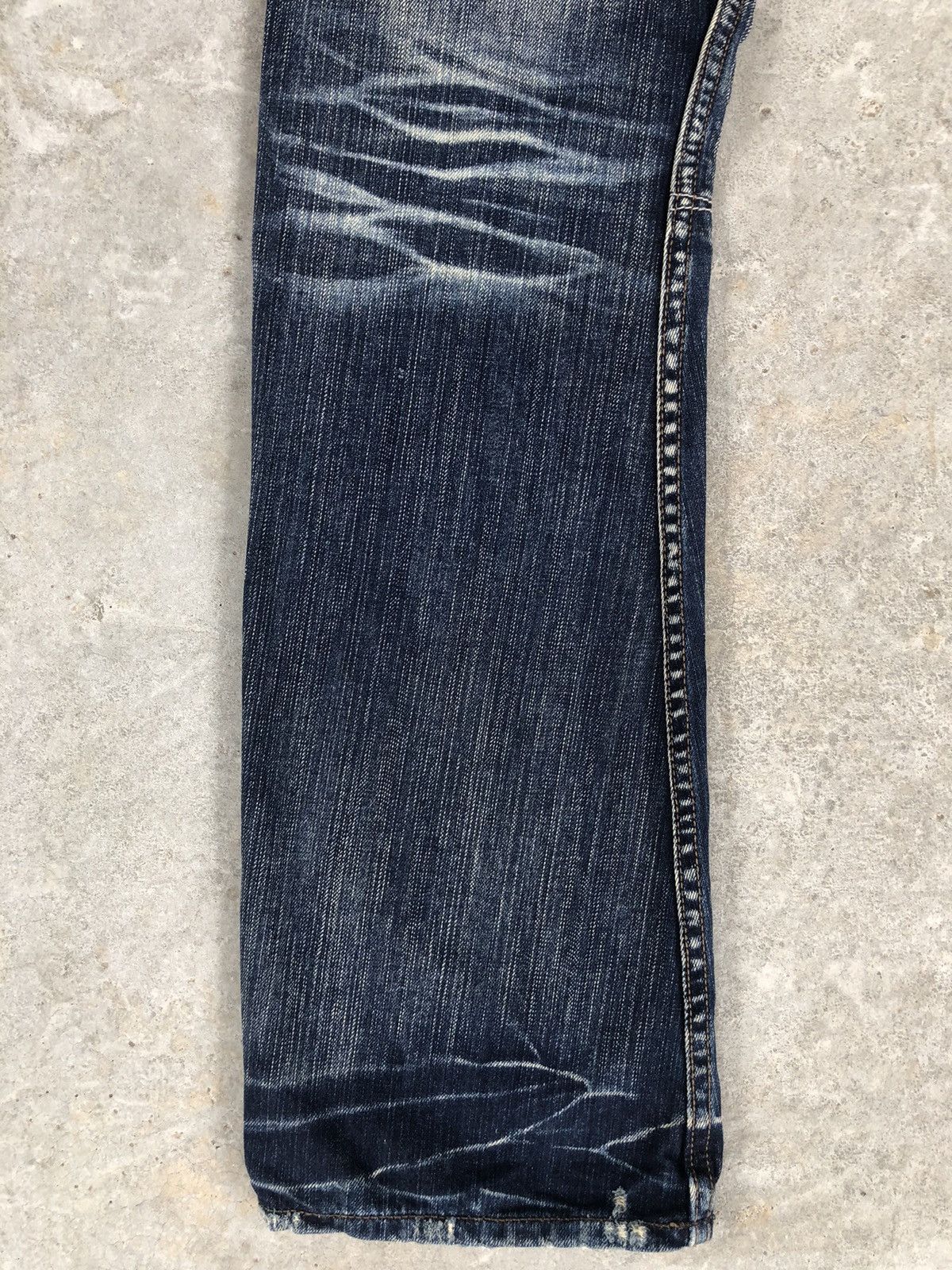 Japanese Brand Rattle trap Flared Jeans Distressed Jeans Size US 30 / EU 46 - 13 Thumbnail