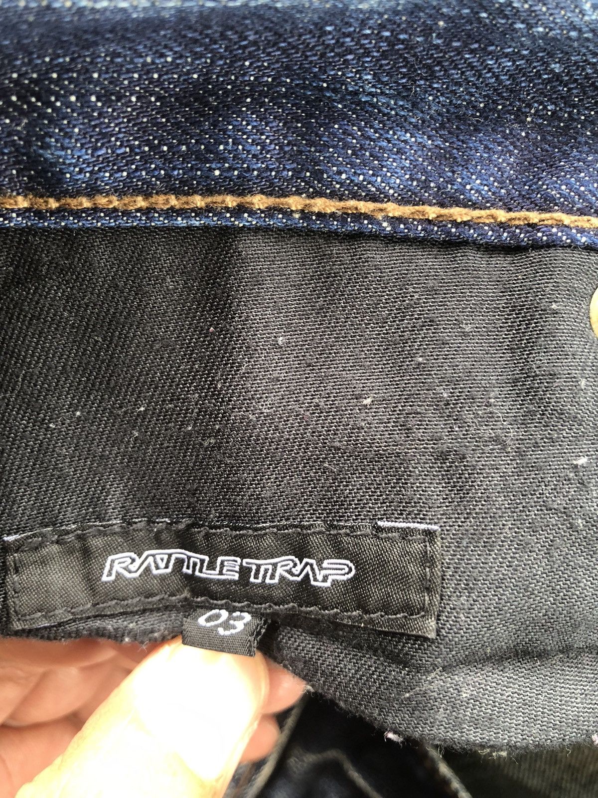 Japanese Brand Rattle trap Flared Jeans Distressed Jeans Size US 30 / EU 46 - 17 Thumbnail