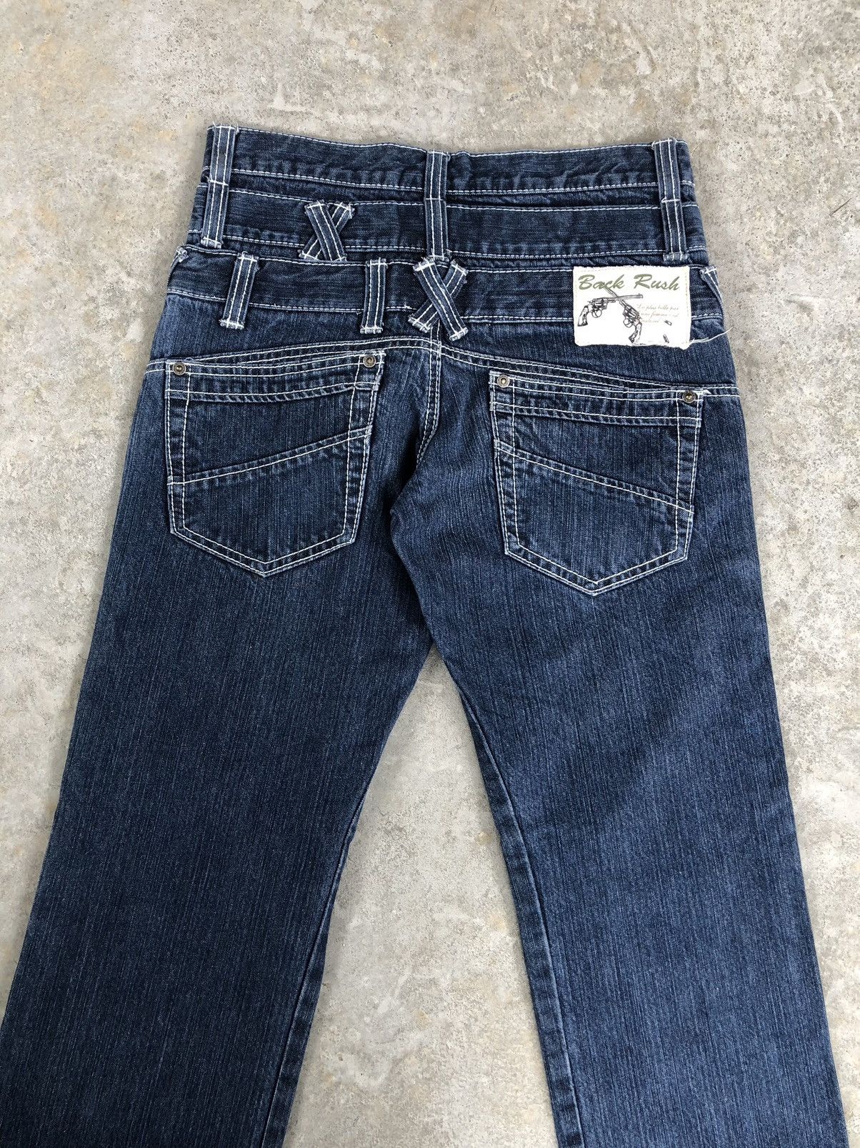 Japanese Brand Back Rush Double Waist Punk Style PPFM Size US 30 / EU 46 - 8 Thumbnail