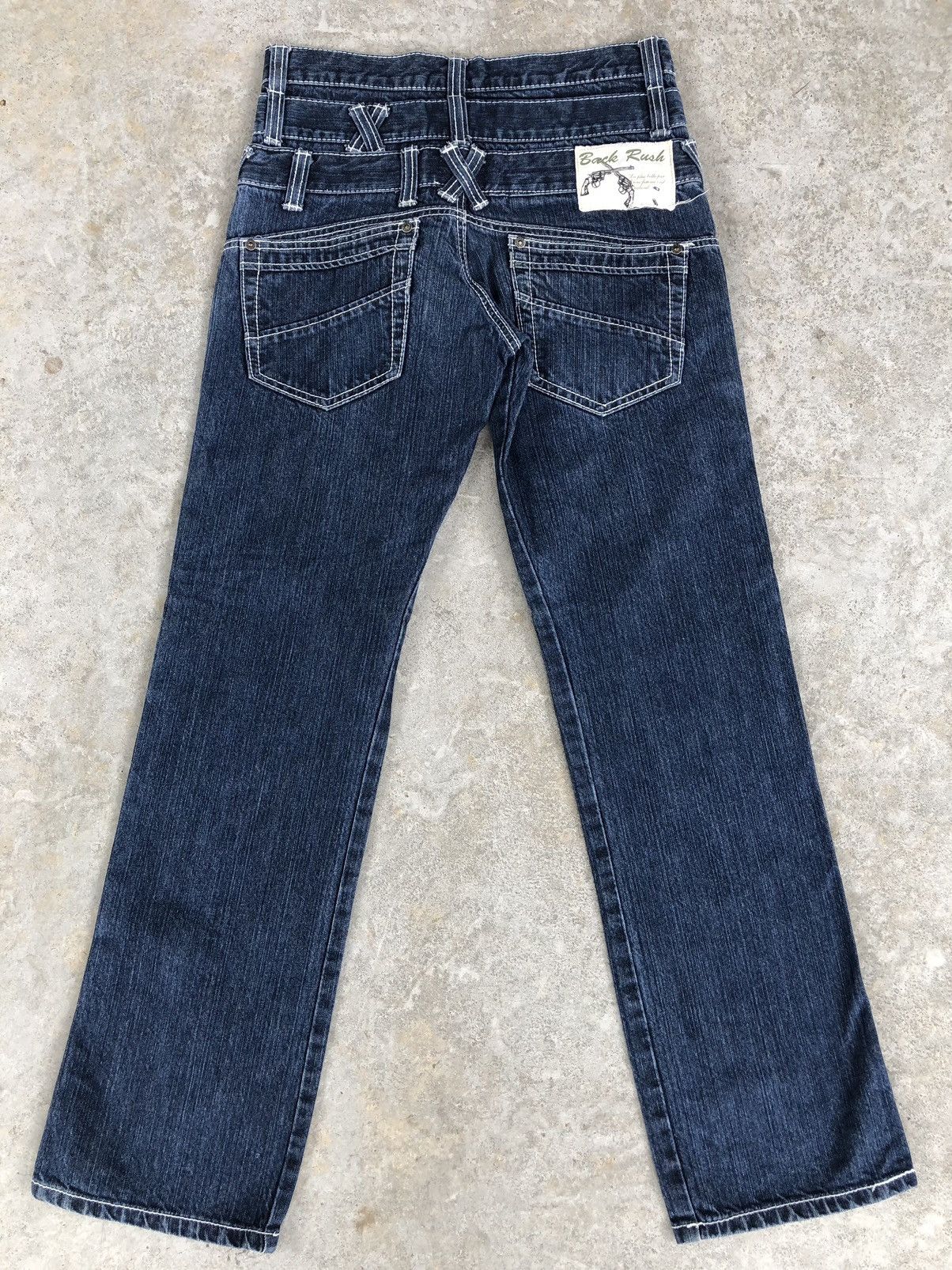 Japanese Brand Back Rush Double Waist Punk Style PPFM Size US 30 / EU 46 - 2 Thumbnail