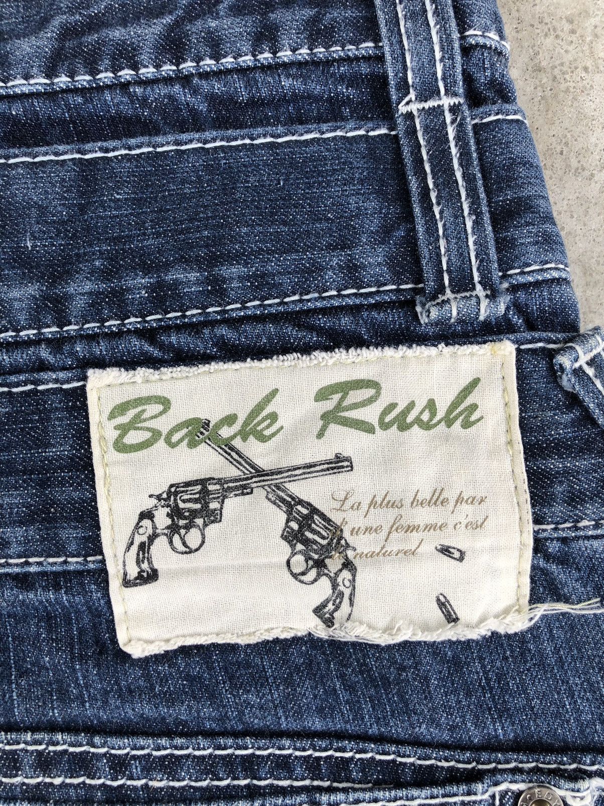 Japanese Brand Back Rush Double Waist Punk Style PPFM Size US 30 / EU 46 - 13 Thumbnail