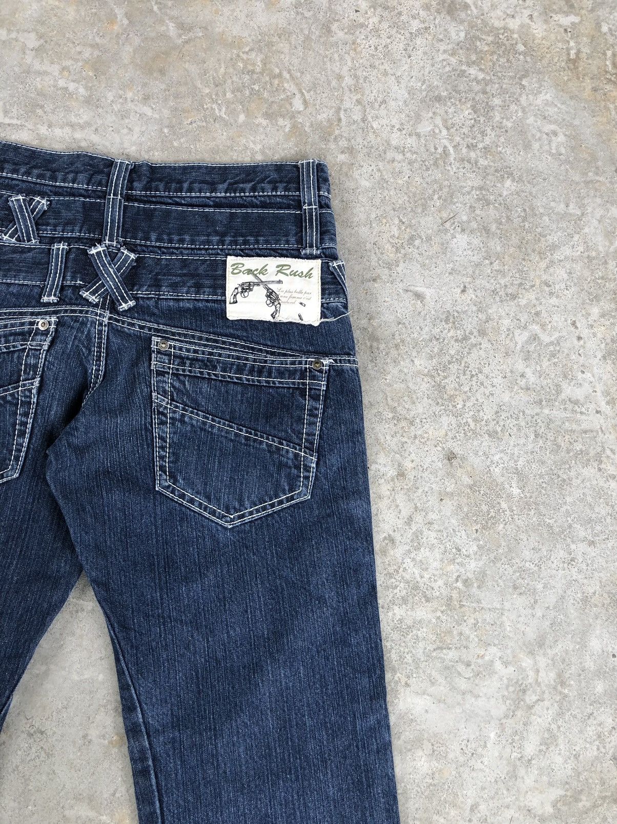 Japanese Brand Back Rush Double Waist Punk Style PPFM Size US 30 / EU 46 - 10 Thumbnail