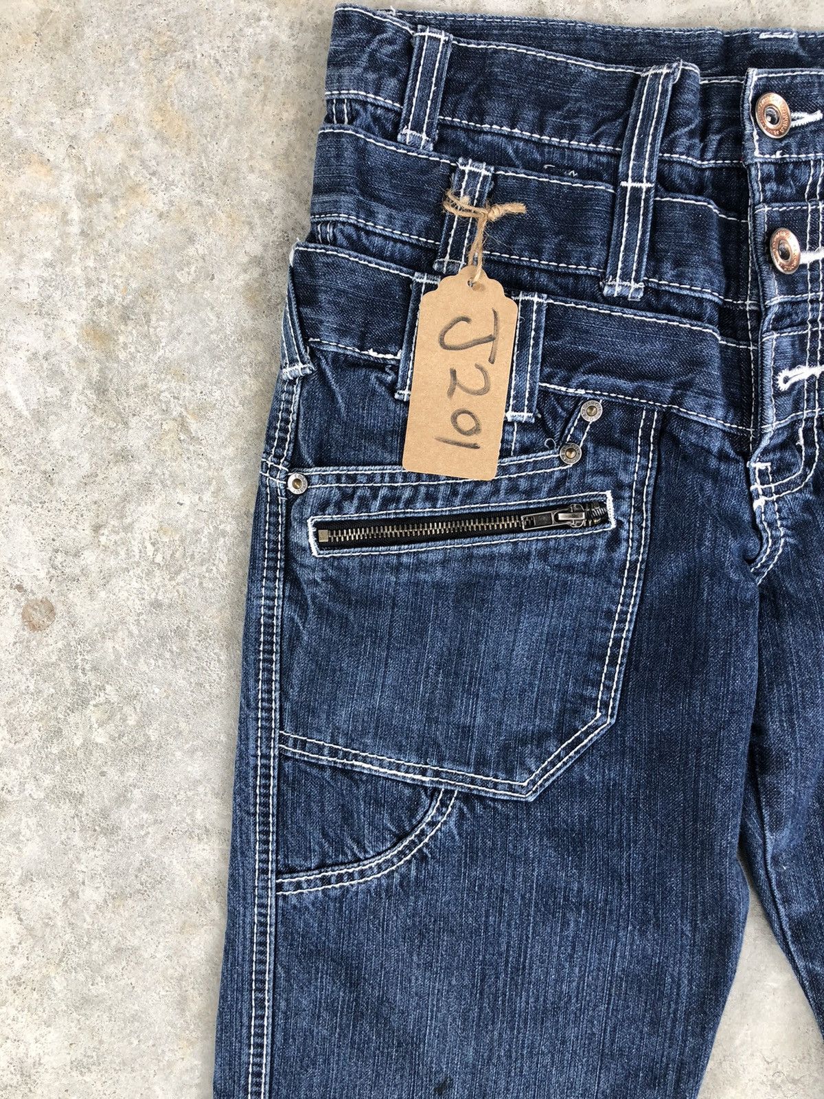 Japanese Brand Back Rush Double Waist Punk Style PPFM Size US 30 / EU 46 - 4 Thumbnail