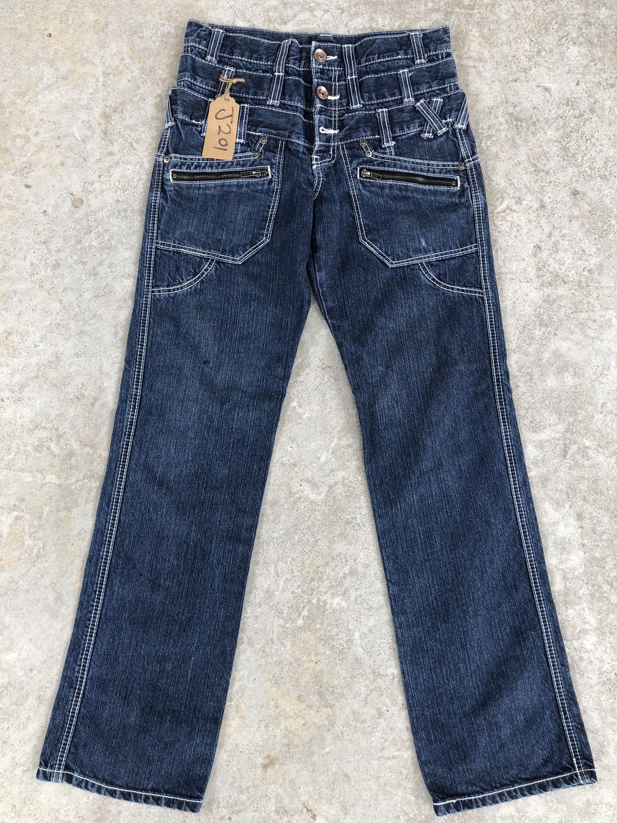 Back Rush Double Waist Punk Style PPFM
