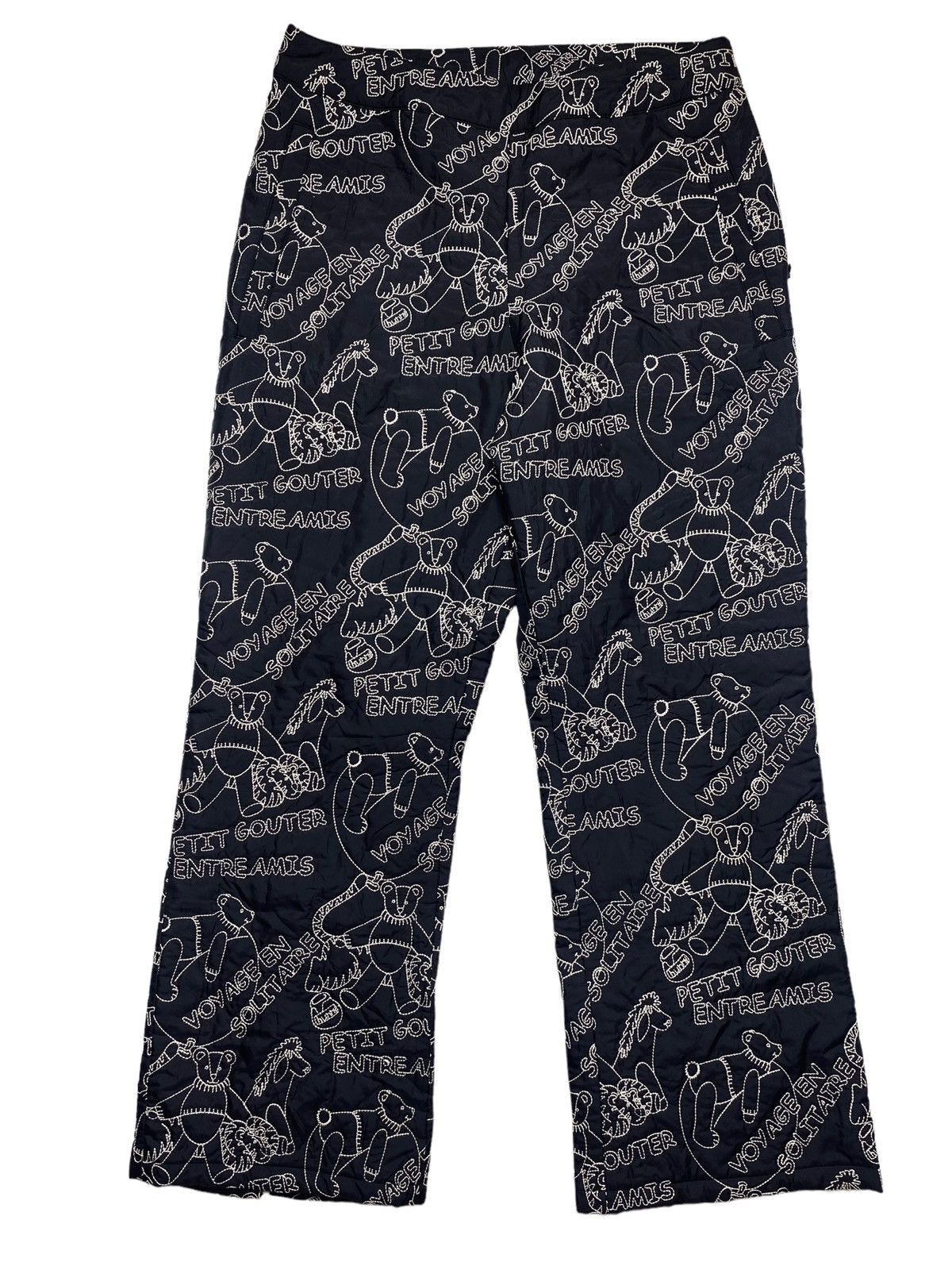 Jean Charles De Castelbajac 1990s Castel Bajac Sport - Stitched Circus Pants Size US 28 / EU 44 - 1 Thumbnail