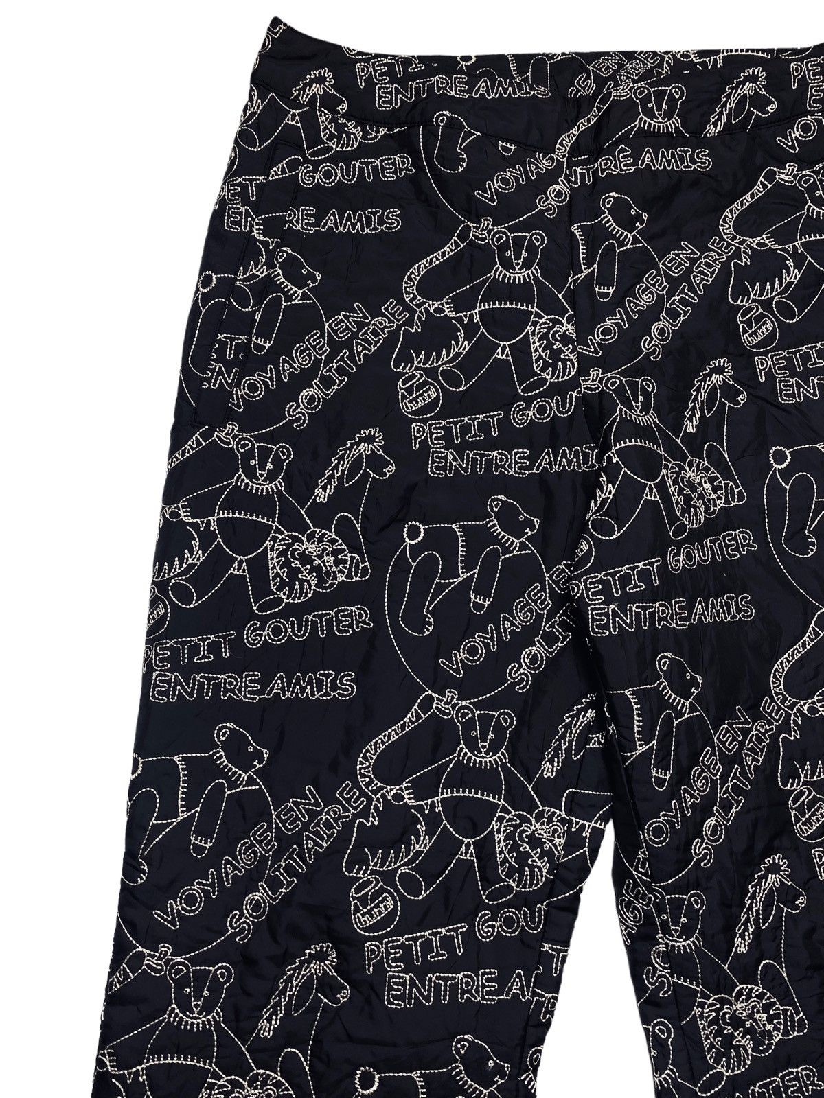 Jean Charles De Castelbajac 1990s Castel Bajac Sport - Stitched Circus Pants Size US 28 / EU 44 - 5 Thumbnail