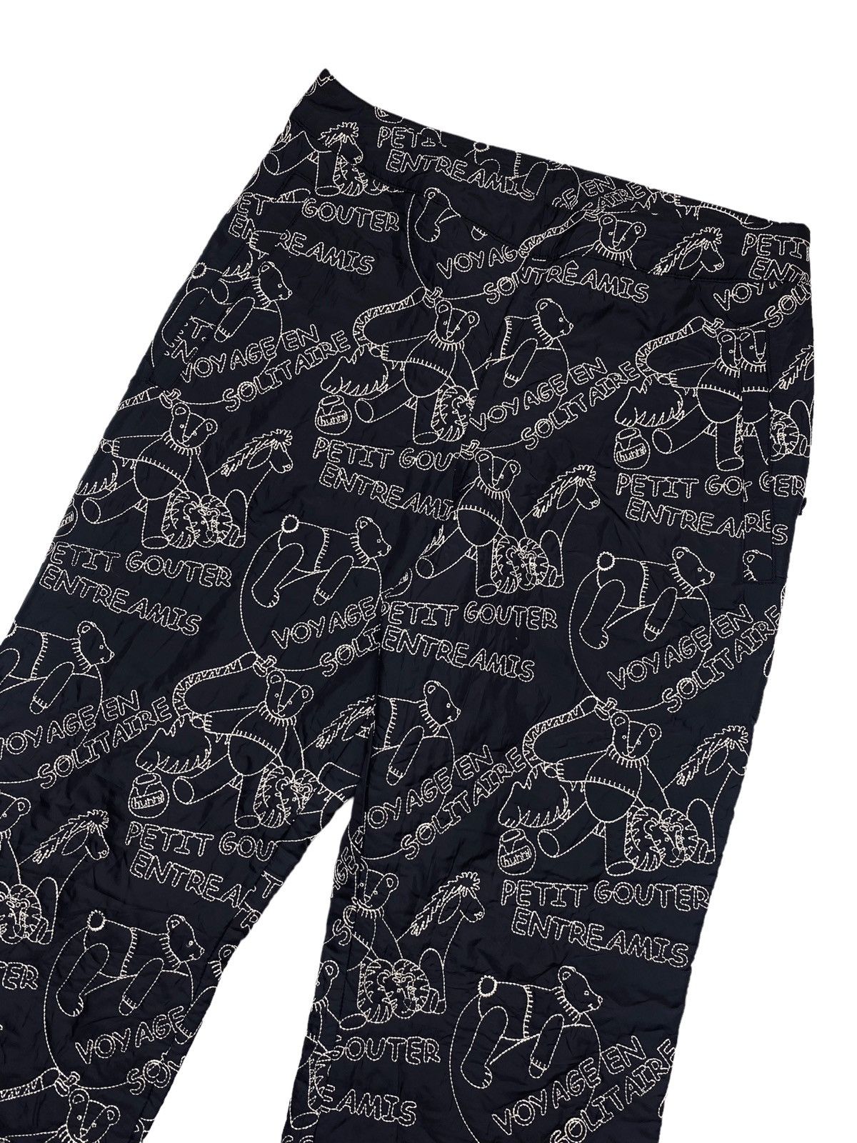 Jean Charles De Castelbajac 1990s Castel Bajac Sport - Stitched Circus Pants Size US 28 / EU 44 - 3 Thumbnail