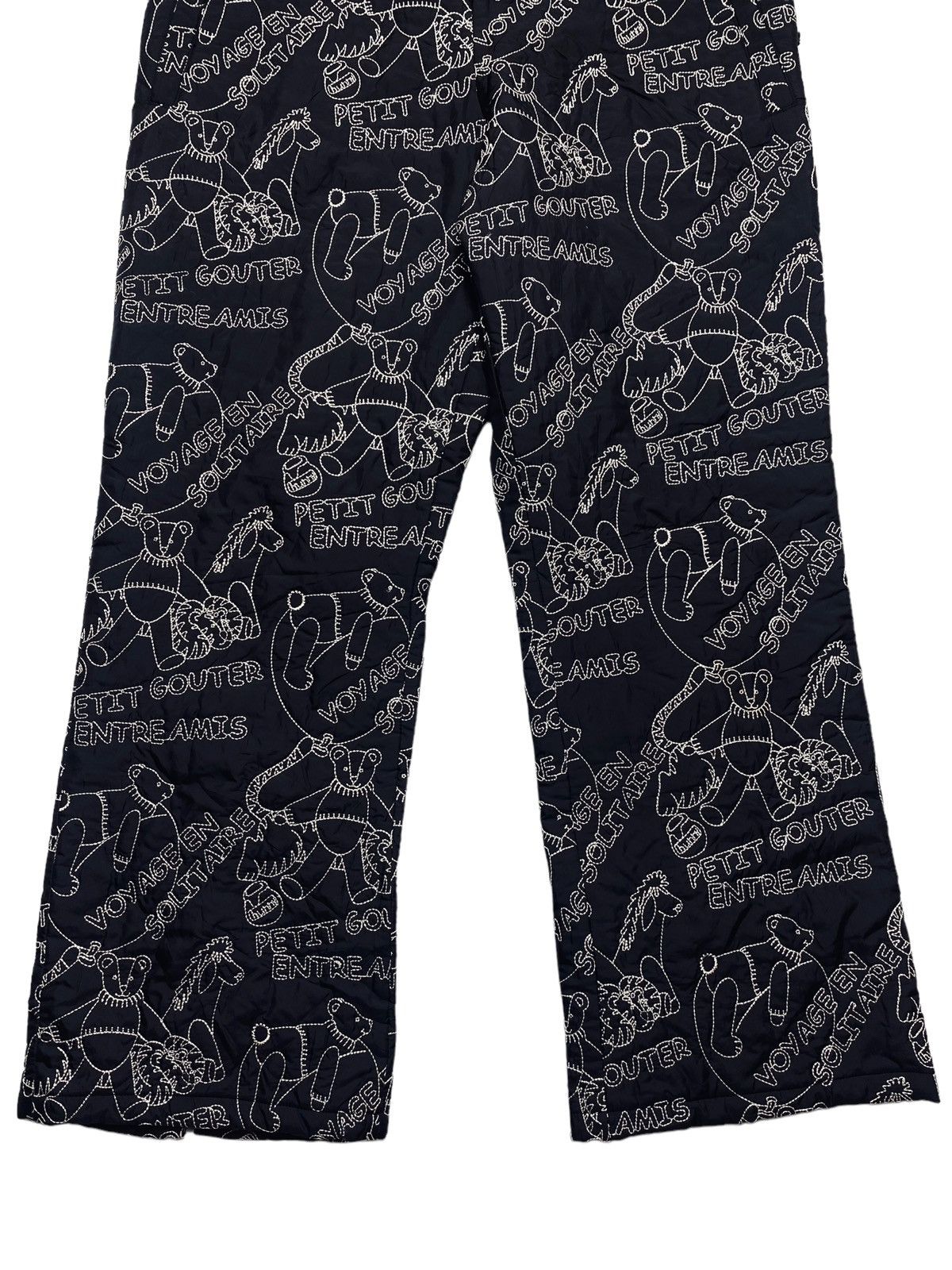 Jean Charles De Castelbajac 1990s Castel Bajac Sport - Stitched Circus Pants Size US 28 / EU 44 - 6 Thumbnail