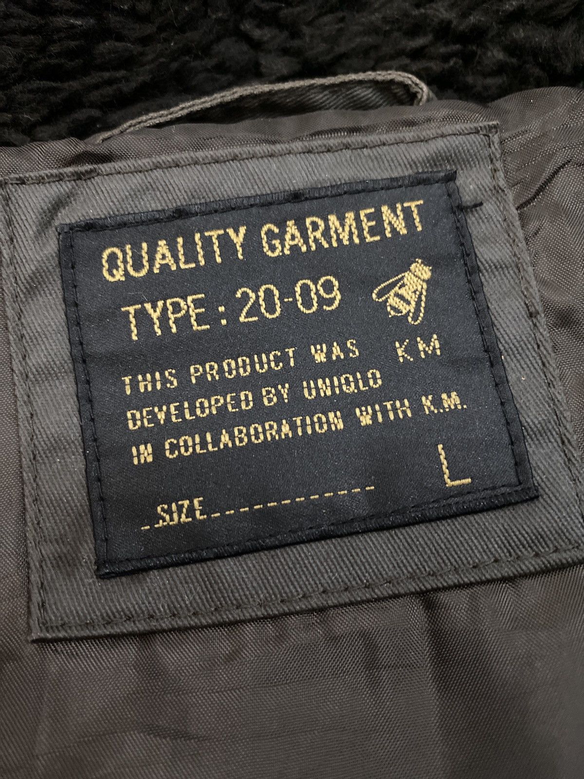 Uniqlo UNIQLO x K.M BIKER JACKET Size US L / EU 52-54 / 3 - 10 Thumbnail
