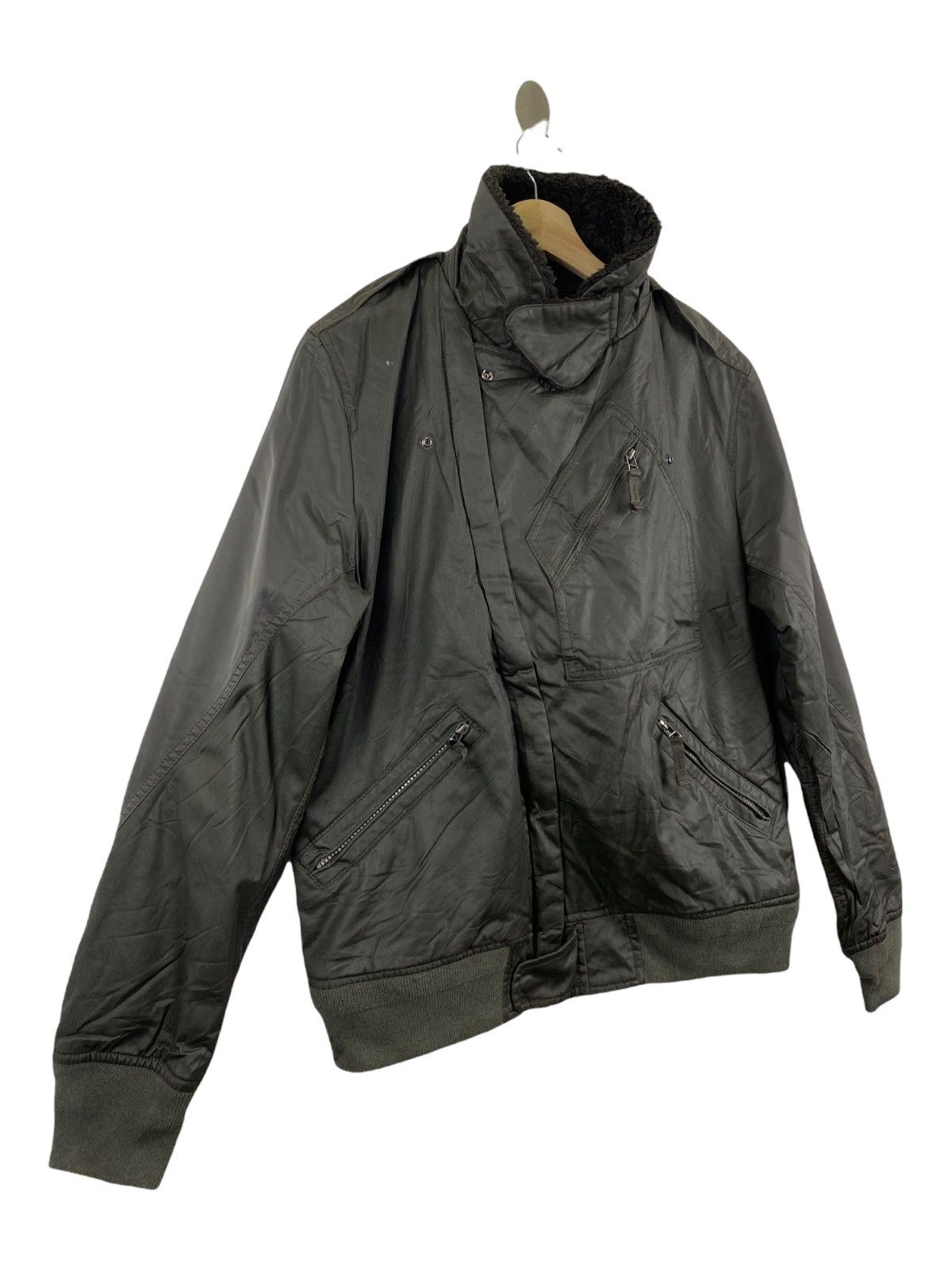 Uniqlo UNIQLO x K.M BIKER JACKET Size US L / EU 52-54 / 3 - 2 Thumbnail