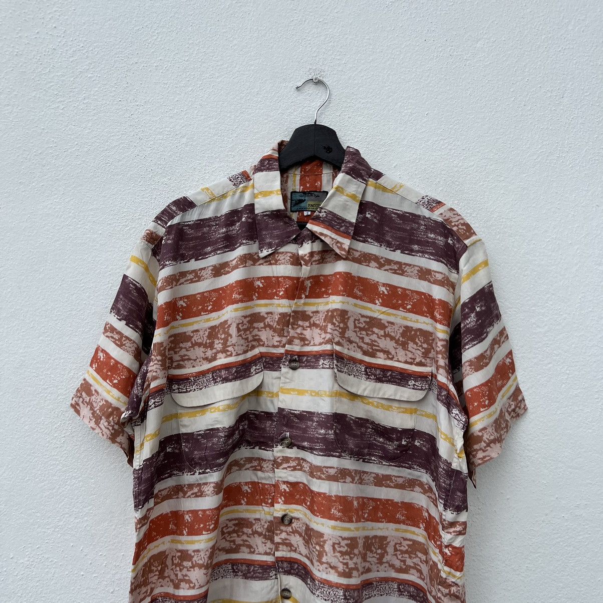 Japanese Brand RARE SHIRT BUTTON UPS PACCINO MADE IN JAPAN STRIPED DESIGN Size US M / EU 48-50 / 2 - 3 Thumbnail
