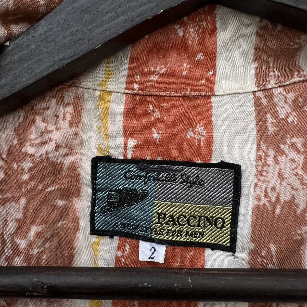 Japanese Brand RARE SHIRT BUTTON UPS PACCINO MADE IN JAPAN STRIPED DESIGN Size US M / EU 48-50 / 2 - 9 Thumbnail