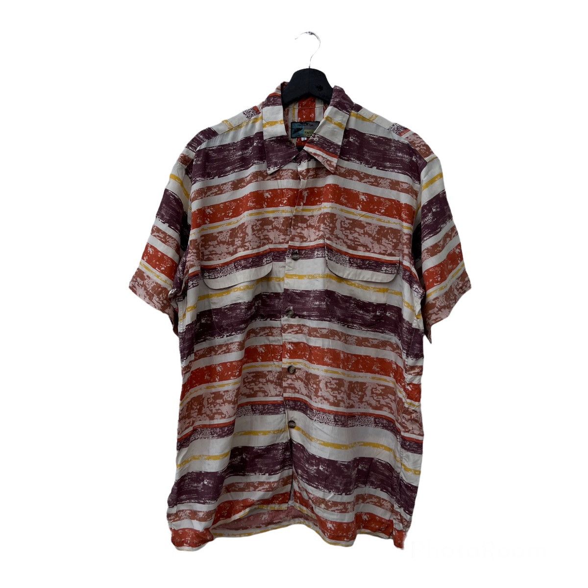 Japanese Brand RARE SHIRT BUTTON UPS PACCINO MADE IN JAPAN STRIPED DESIGN Size US M / EU 48-50 / 2 - 1 Thumbnail