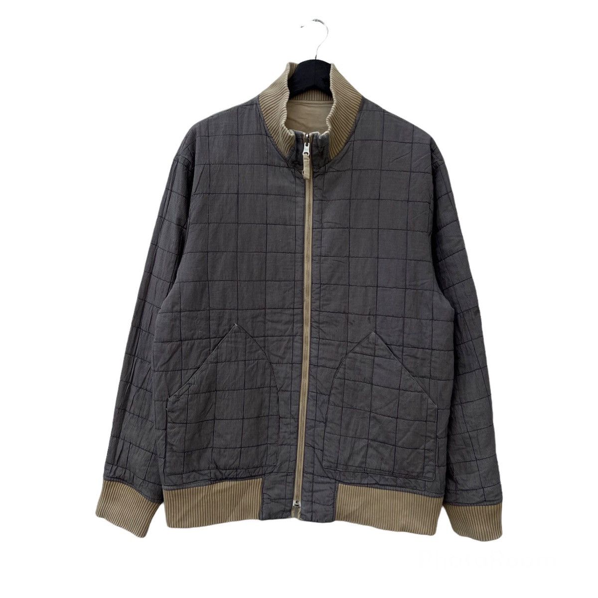 45rpm VINTAGE TRIP 45RPM REVERSIBLE JACKET TARTAN DESIGN JAPAN Size US M / EU 48-50 / 2 - 2 Thumbnail