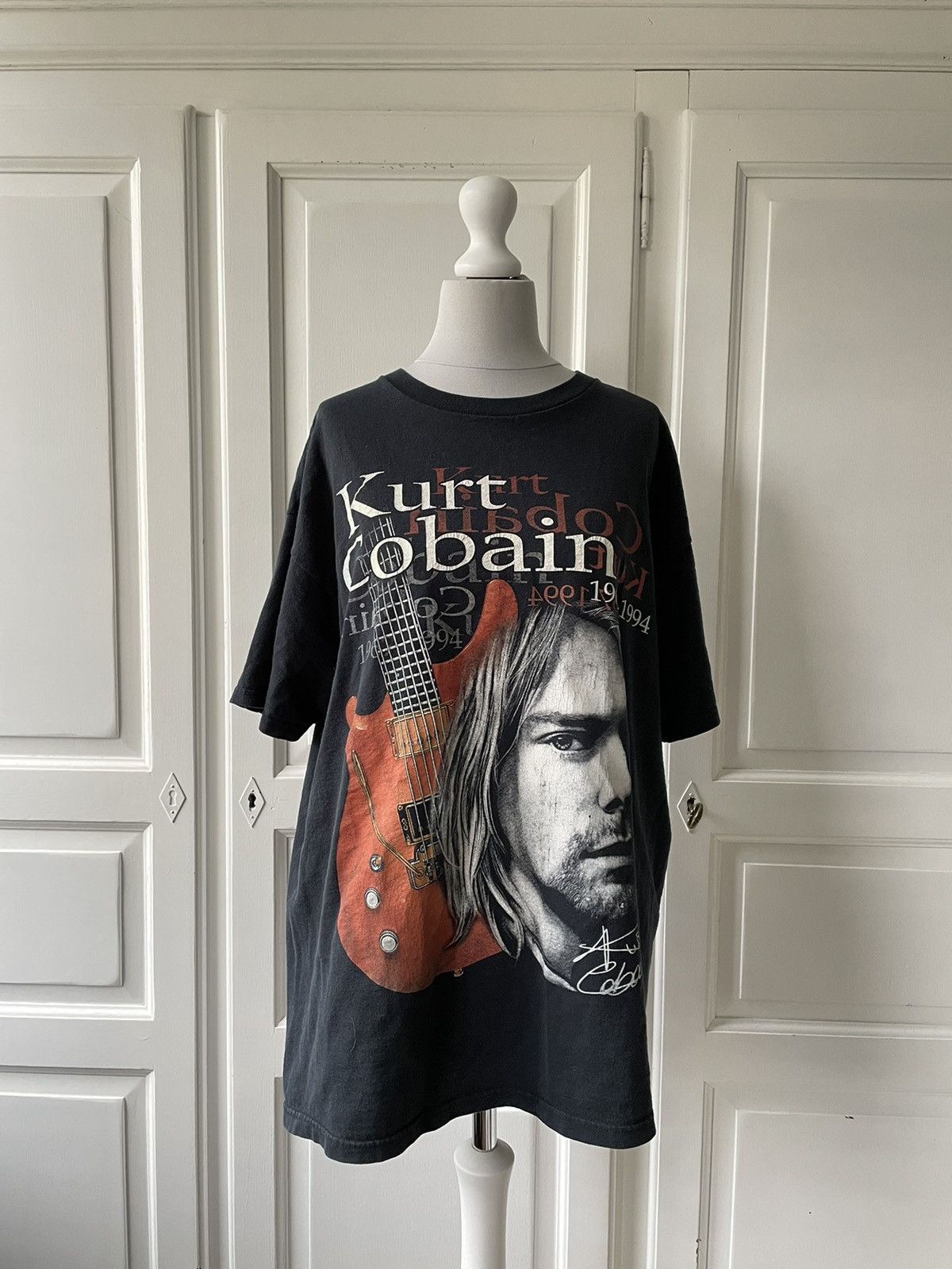 vintage nirvana black t-shirt