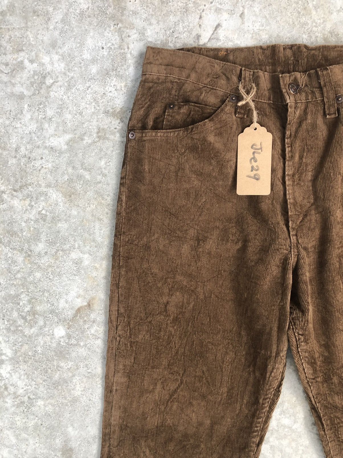 Levi's Vintage 80’s Levi’s Corduroy Flared Jeans 517 Size US 31 - 4 Thumbnail