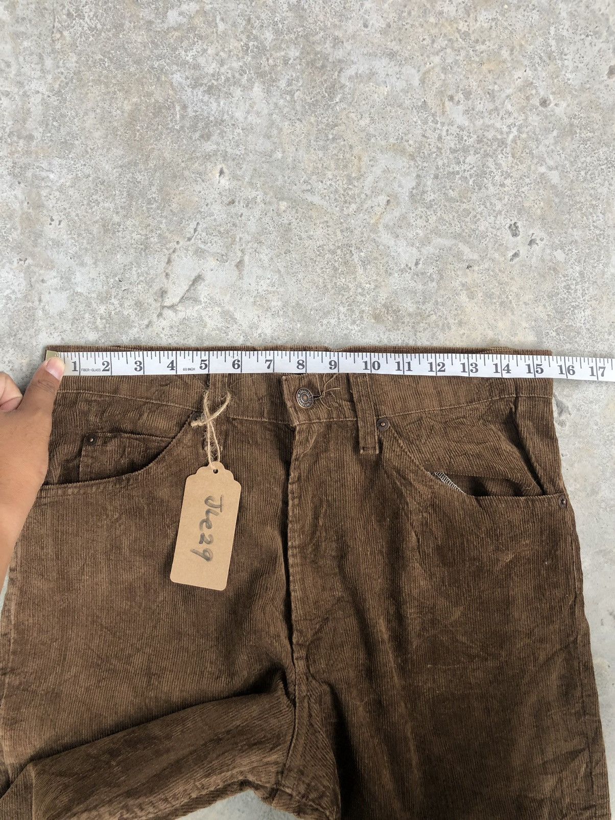 Levi's Vintage 80’s Levi’s Corduroy Flared Jeans 517 Size US 31 - 18 Thumbnail