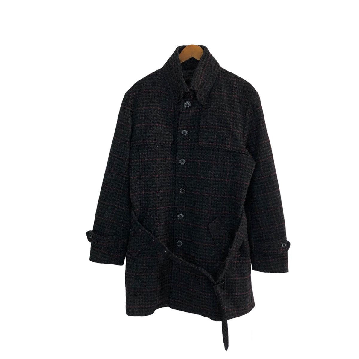 Japanese Brand VINTAGE MORGAN HOMME WOOL JACKET TARTAN DESIGN Size US M / EU 48-50 / 2 - 1 Thumbnail