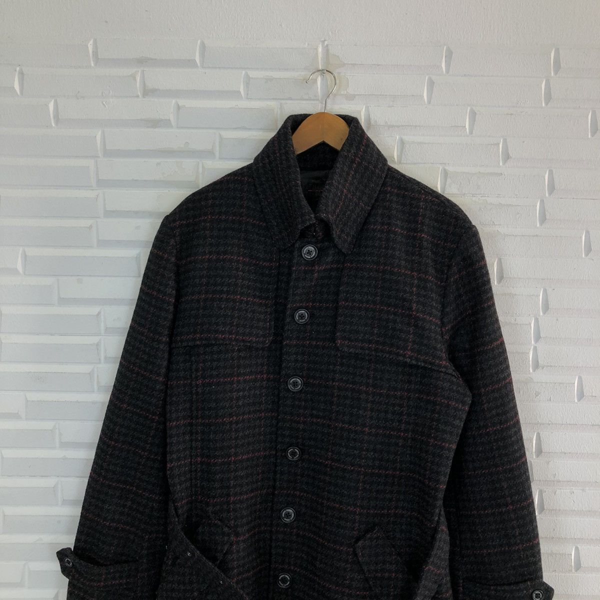 Japanese Brand VINTAGE MORGAN HOMME WOOL JACKET TARTAN DESIGN Size US M / EU 48-50 / 2 - 2 Thumbnail