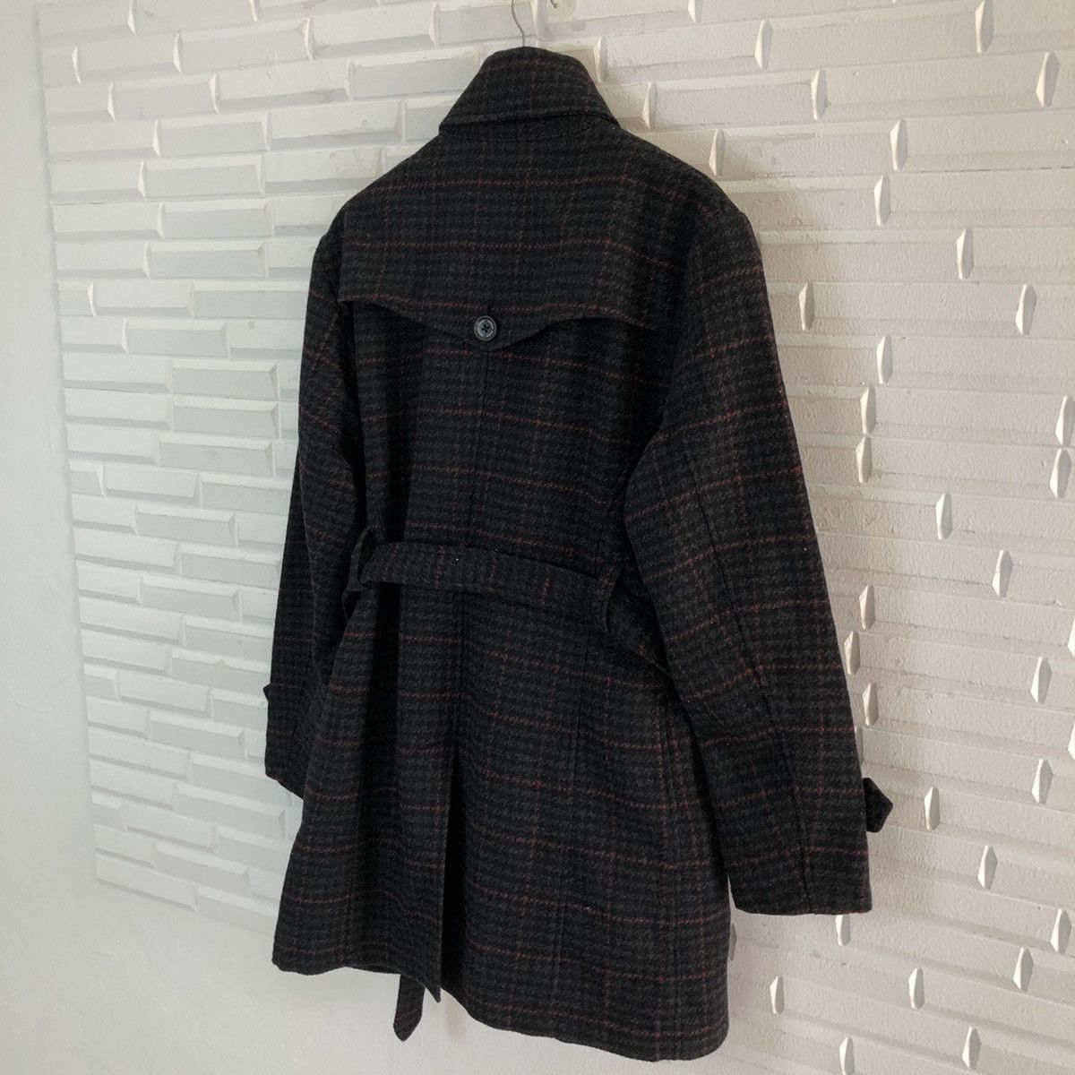 Japanese Brand VINTAGE MORGAN HOMME WOOL JACKET TARTAN DESIGN Size US M / EU 48-50 / 2 - 8 Thumbnail