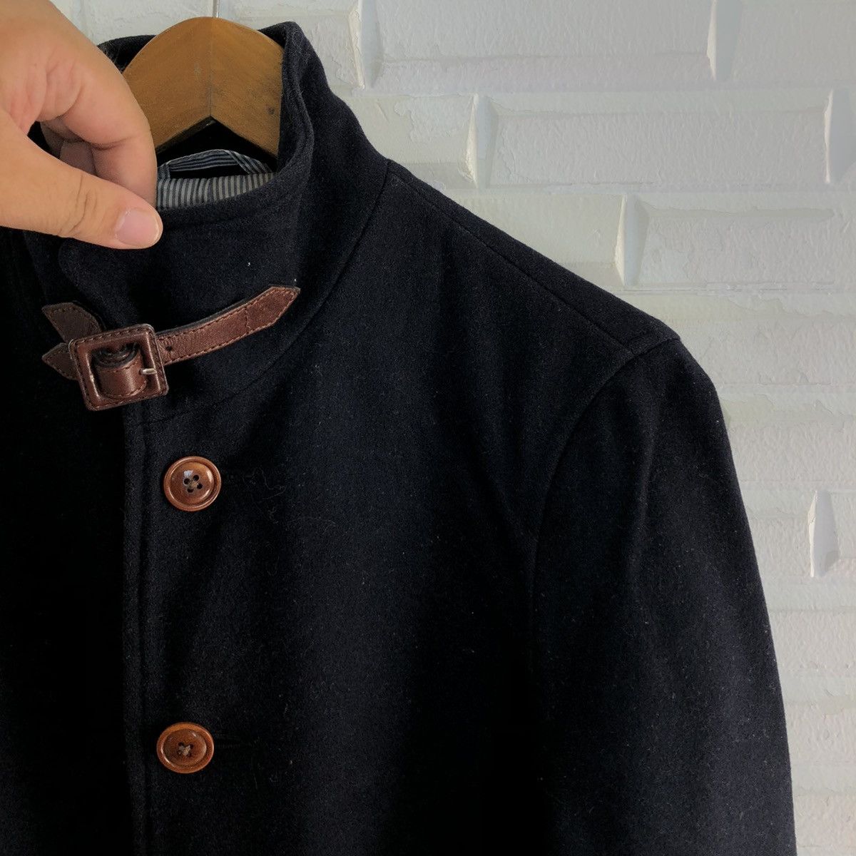 Beams Plus ICONIC ULTIMATE BLACK WOOL JACKET BEAMS JAPAN Size US S / EU 44-46 / 1 - 7 Thumbnail