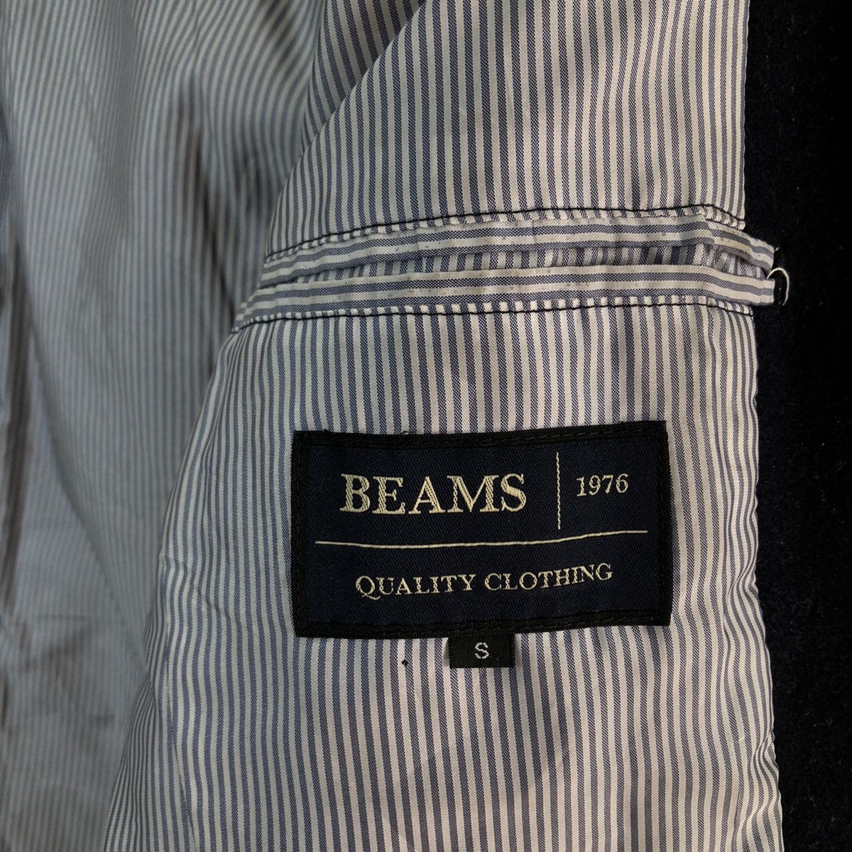 Beams Plus ICONIC ULTIMATE BLACK WOOL JACKET BEAMS JAPAN Size US S / EU 44-46 / 1 - 12 Thumbnail