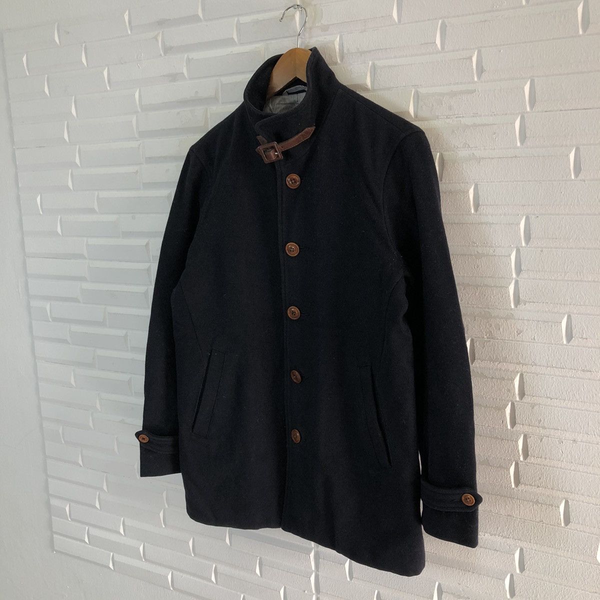 Beams Plus ICONIC ULTIMATE BLACK WOOL JACKET BEAMS JAPAN Size US S / EU 44-46 / 1 - 2 Thumbnail
