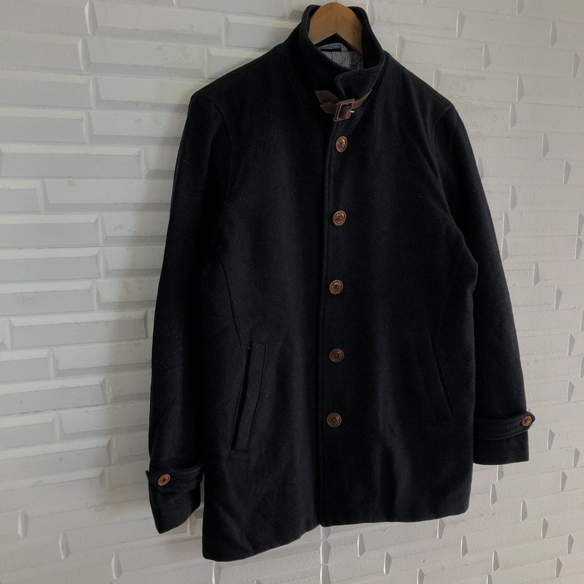 Beams Plus ICONIC ULTIMATE BLACK WOOL JACKET BEAMS JAPAN Size US S / EU 44-46 / 1 - 5 Thumbnail