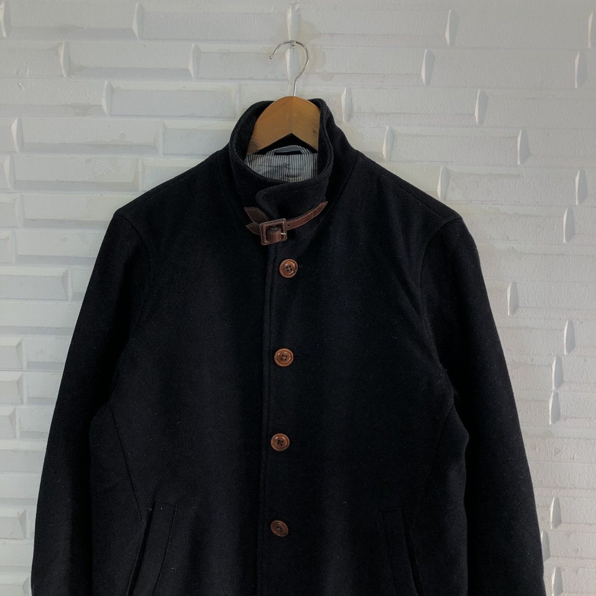 Beams Plus ICONIC ULTIMATE BLACK WOOL JACKET BEAMS JAPAN Size US S / EU 44-46 / 1 - 3 Thumbnail