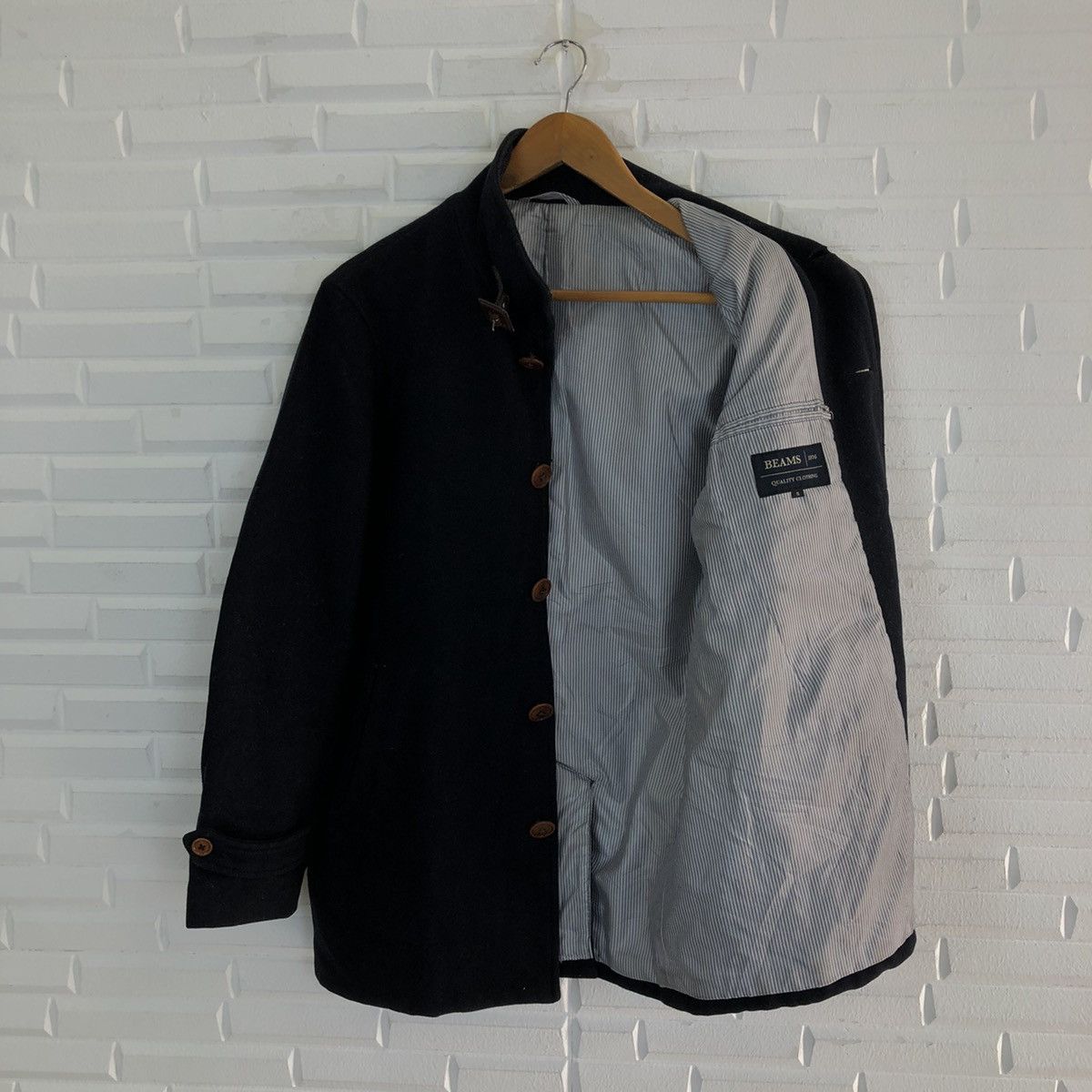 Beams Plus ICONIC ULTIMATE BLACK WOOL JACKET BEAMS JAPAN Size US S / EU 44-46 / 1 - 10 Thumbnail