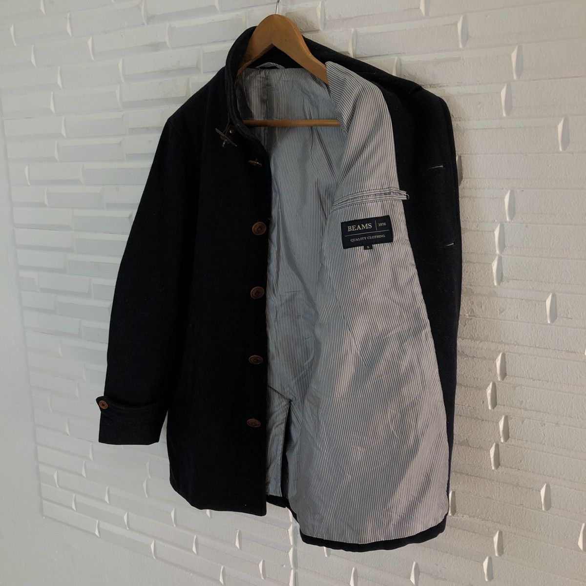 Beams Plus ICONIC ULTIMATE BLACK WOOL JACKET BEAMS JAPAN Size US S / EU 44-46 / 1 - 11 Thumbnail