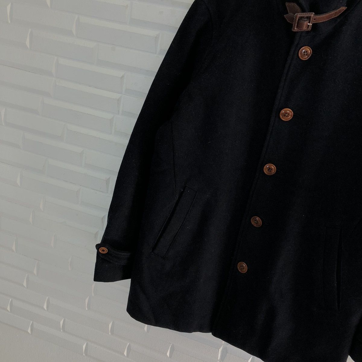 Beams Plus ICONIC ULTIMATE BLACK WOOL JACKET BEAMS JAPAN Size US S / EU 44-46 / 1 - 4 Thumbnail