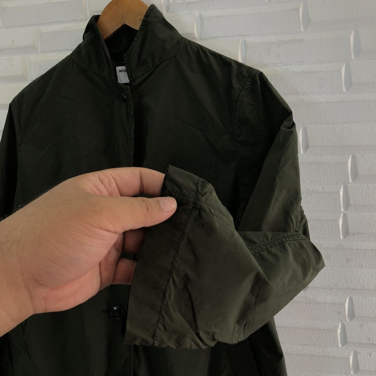 Japanese Brand RARE LONG PARKA JACKET MILITARY STYLE INES DE LA FRESSANGE Size US M / EU 48-50 / 2 - 5 Thumbnail