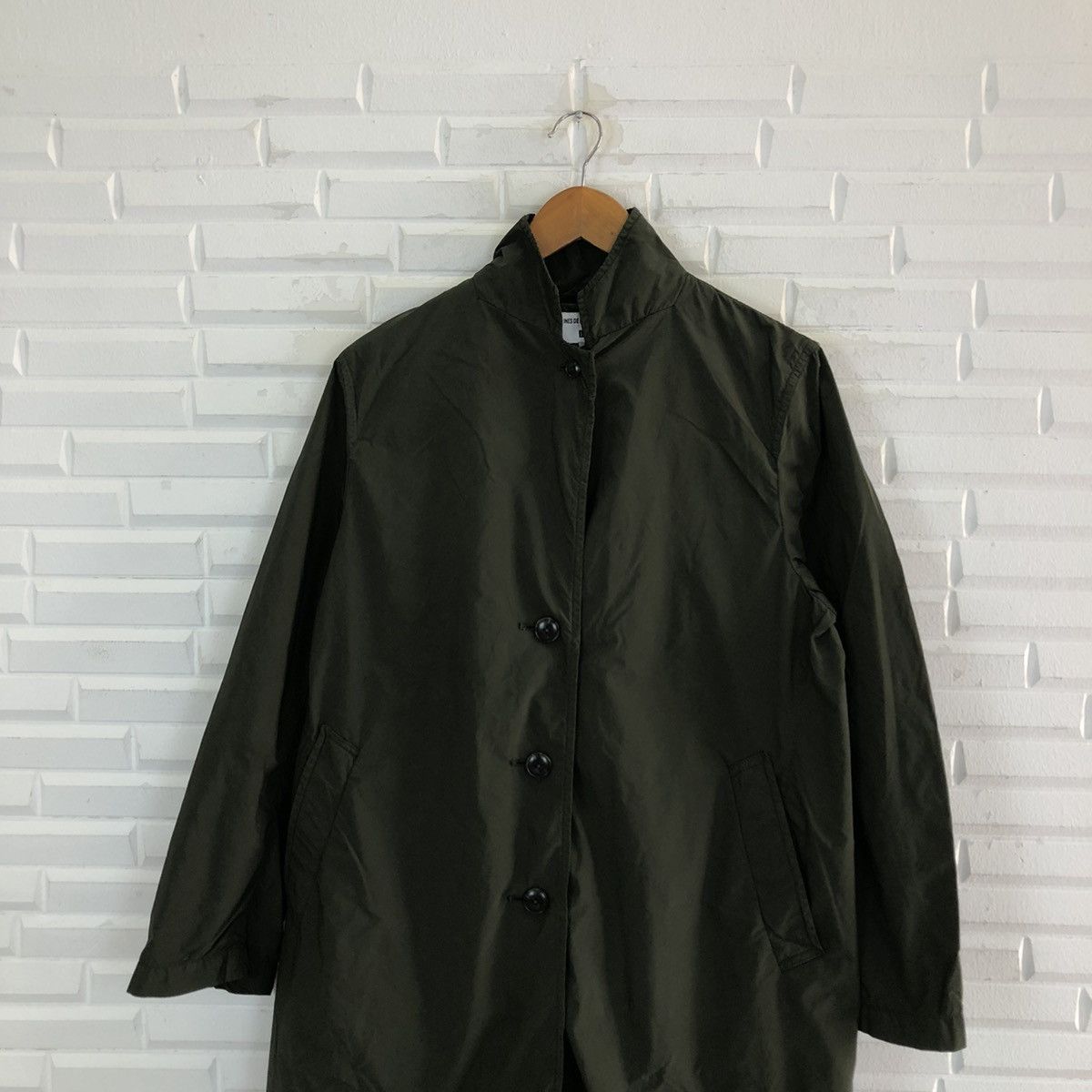 Japanese Brand RARE LONG PARKA JACKET MILITARY STYLE INES DE LA FRESSANGE Size US M / EU 48-50 / 2 - 2 Thumbnail