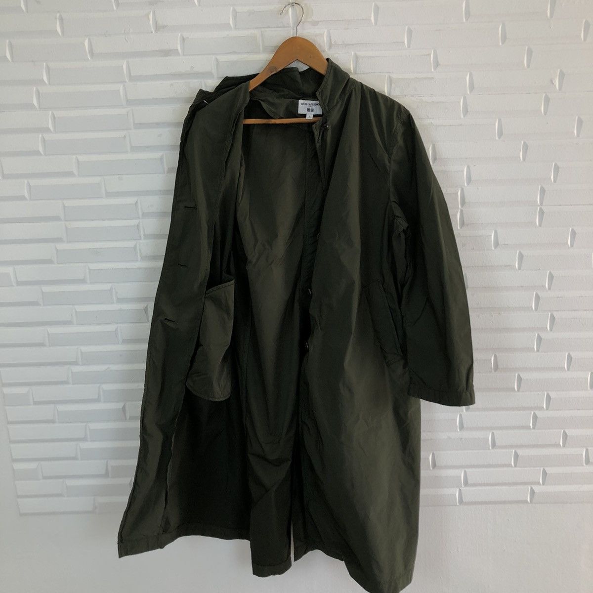 Japanese Brand RARE LONG PARKA JACKET MILITARY STYLE INES DE LA FRESSANGE Size US M / EU 48-50 / 2 - 8 Thumbnail