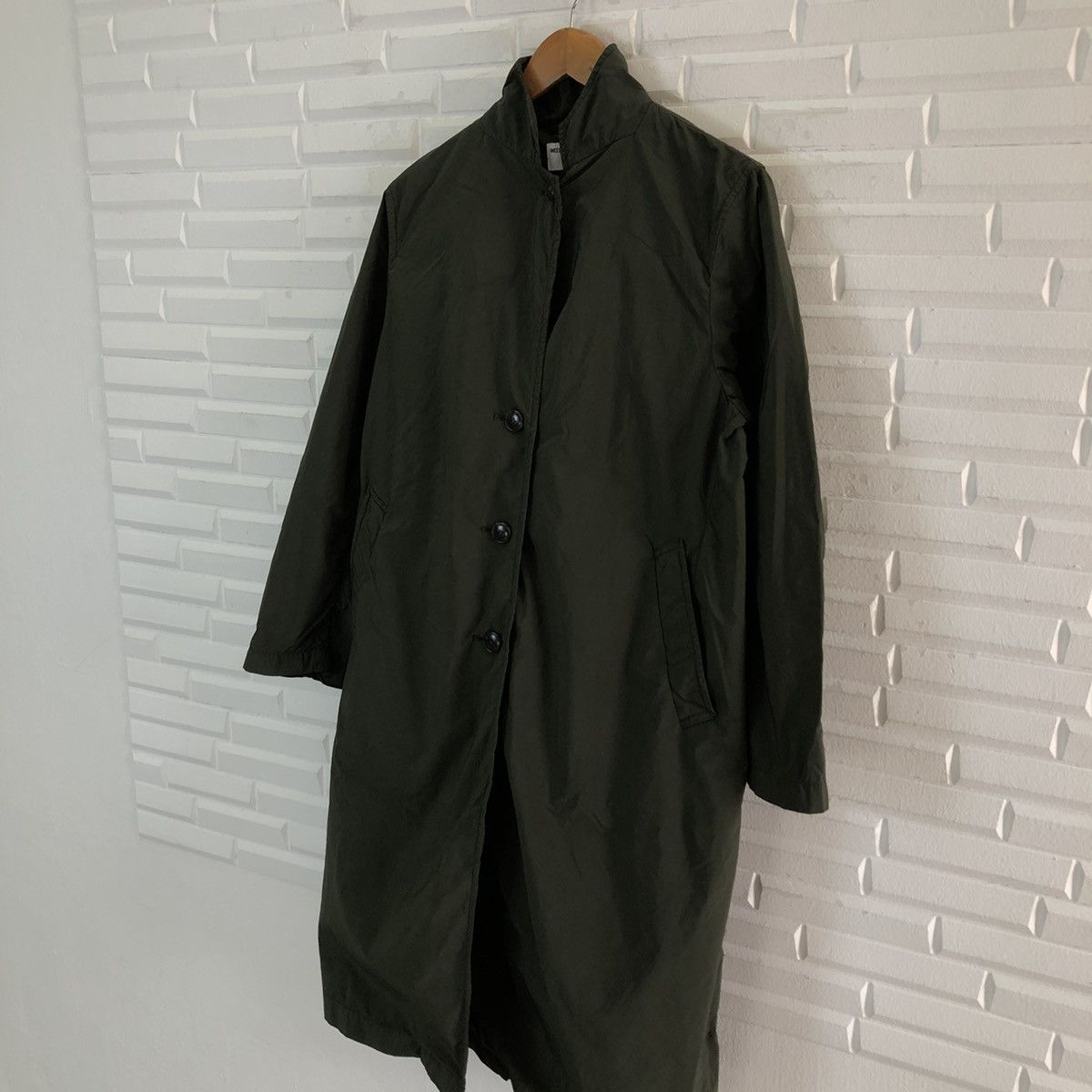 Japanese Brand RARE LONG PARKA JACKET MILITARY STYLE INES DE LA FRESSANGE Size US M / EU 48-50 / 2 - 3 Thumbnail