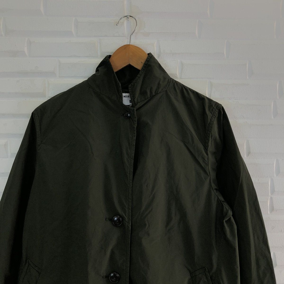 Japanese Brand RARE LONG PARKA JACKET MILITARY STYLE INES DE LA FRESSANGE Size US M / EU 48-50 / 2 - 4 Thumbnail