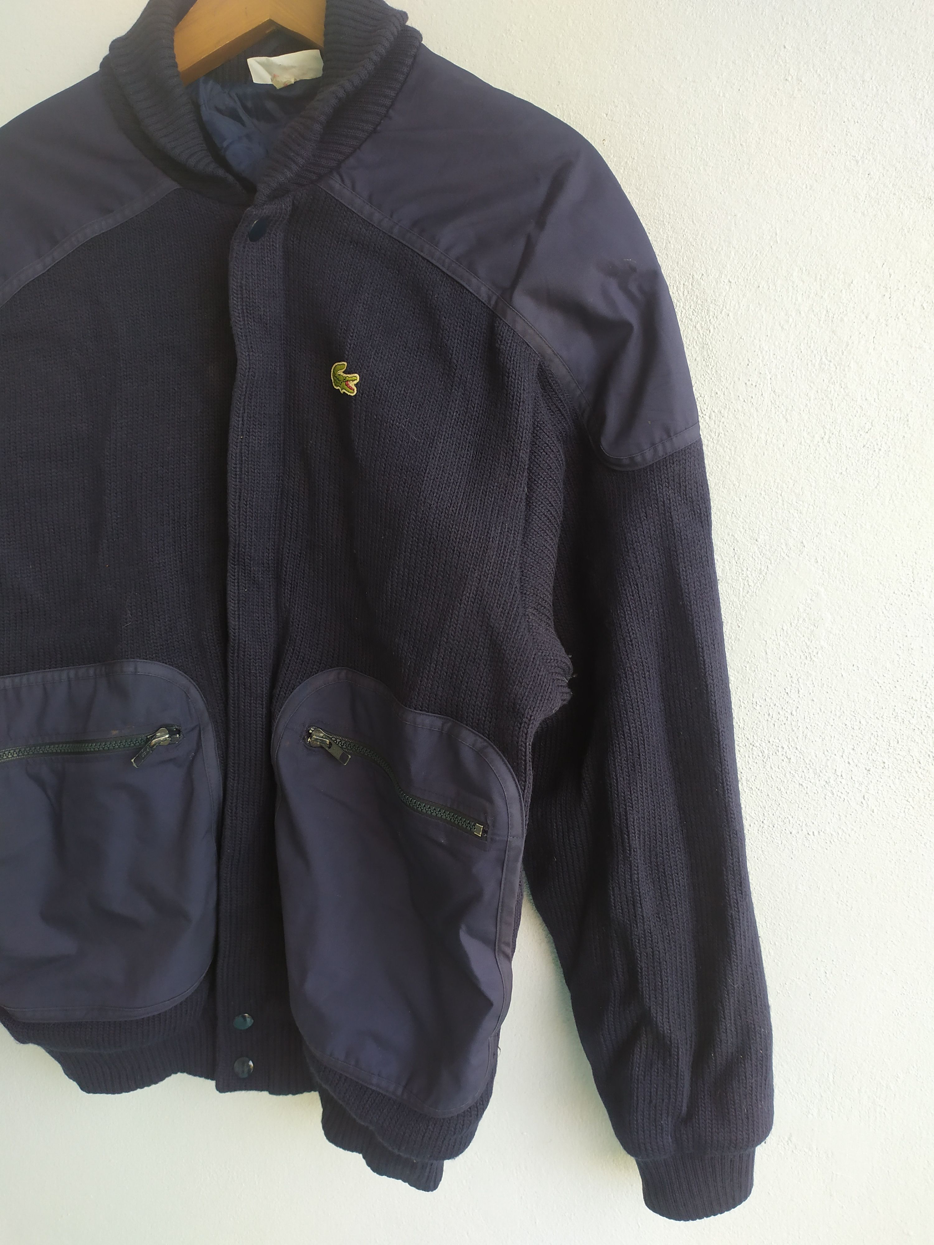 Lacoste Vintage Lacoste bomber jacket Size US M / EU 48-50 / 2 - 6 Thumbnail