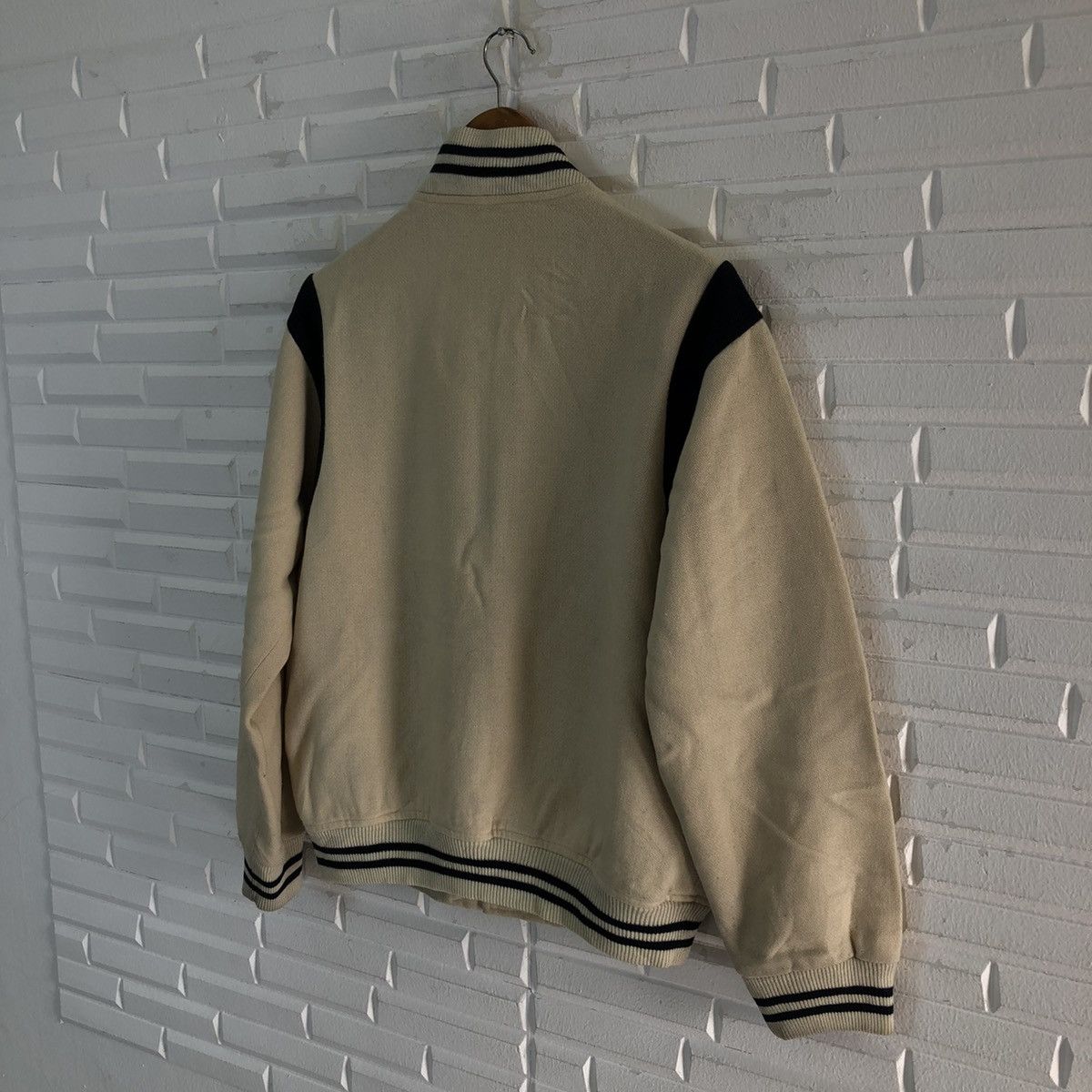 Japanese Brand VINTAGE CROCODILE SPORTS VARISTY JACKET BIG LOGO Size US M / EU 48-50 / 2 - 6 Thumbnail