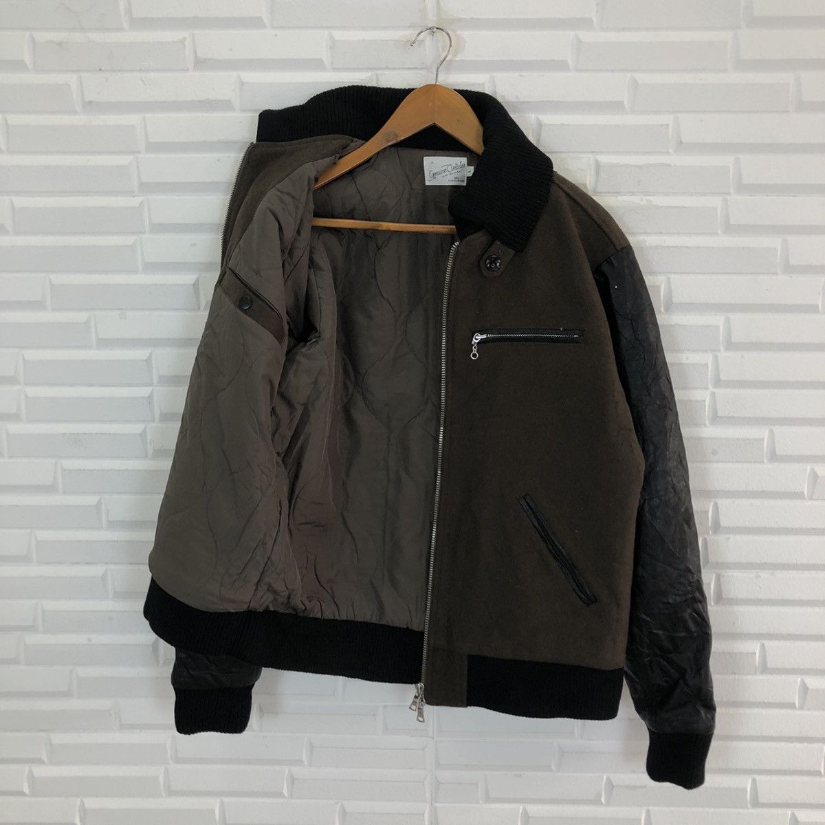 Japanese Brand VINTAGE GENUINE ARLICLES ORIGINAL LEATHER HANDLING Size US L / EU 52-54 / 3 - 10 Thumbnail