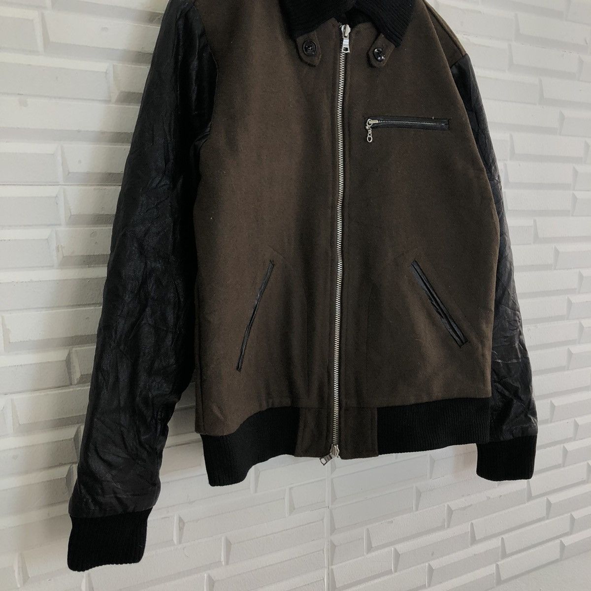 Japanese Brand VINTAGE GENUINE ARLICLES ORIGINAL LEATHER HANDLING Size US L / EU 52-54 / 3 - 4 Thumbnail