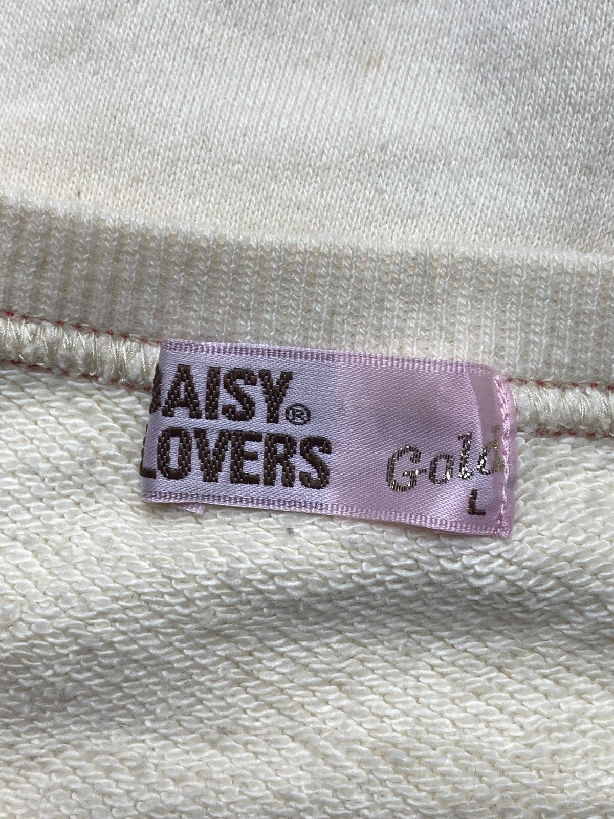 Hysteric Glamour × Japanese Brand 2000s Daisy Lovers - Sweet & Yummy Sweatshirt Size L / US 10 / IT 46 - 6 Thumbnail