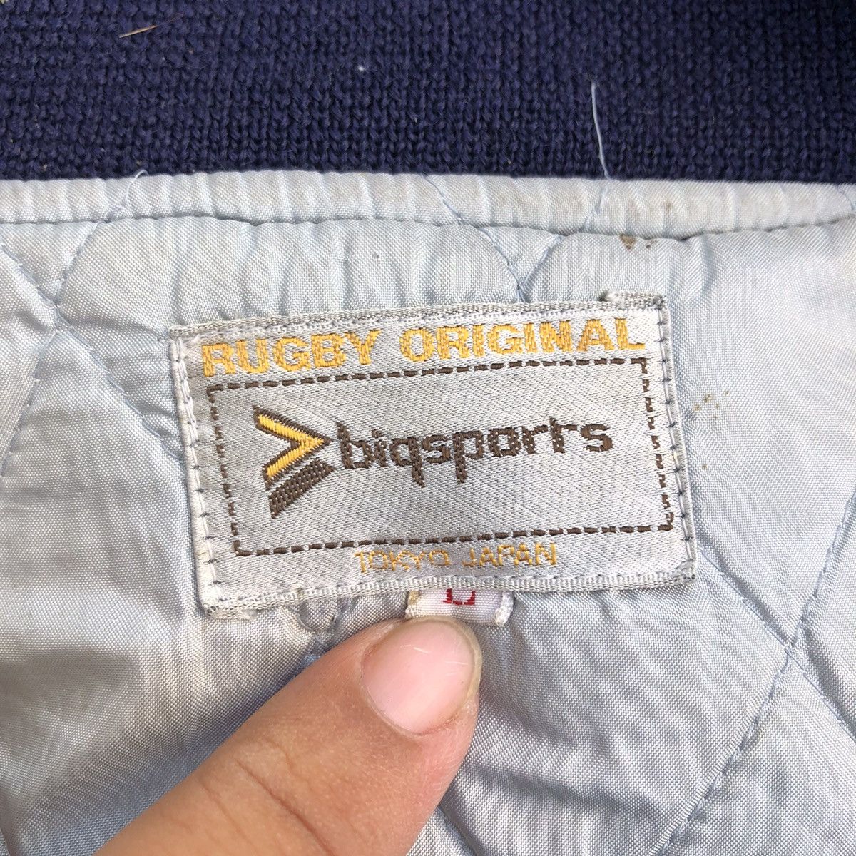 Sports Specialties VINTAGE VARSITY JACKET KK HIROYA B.R.F.C RUGBY FOOTBALL Size US M / EU 48-50 / 2 - 10 Thumbnail