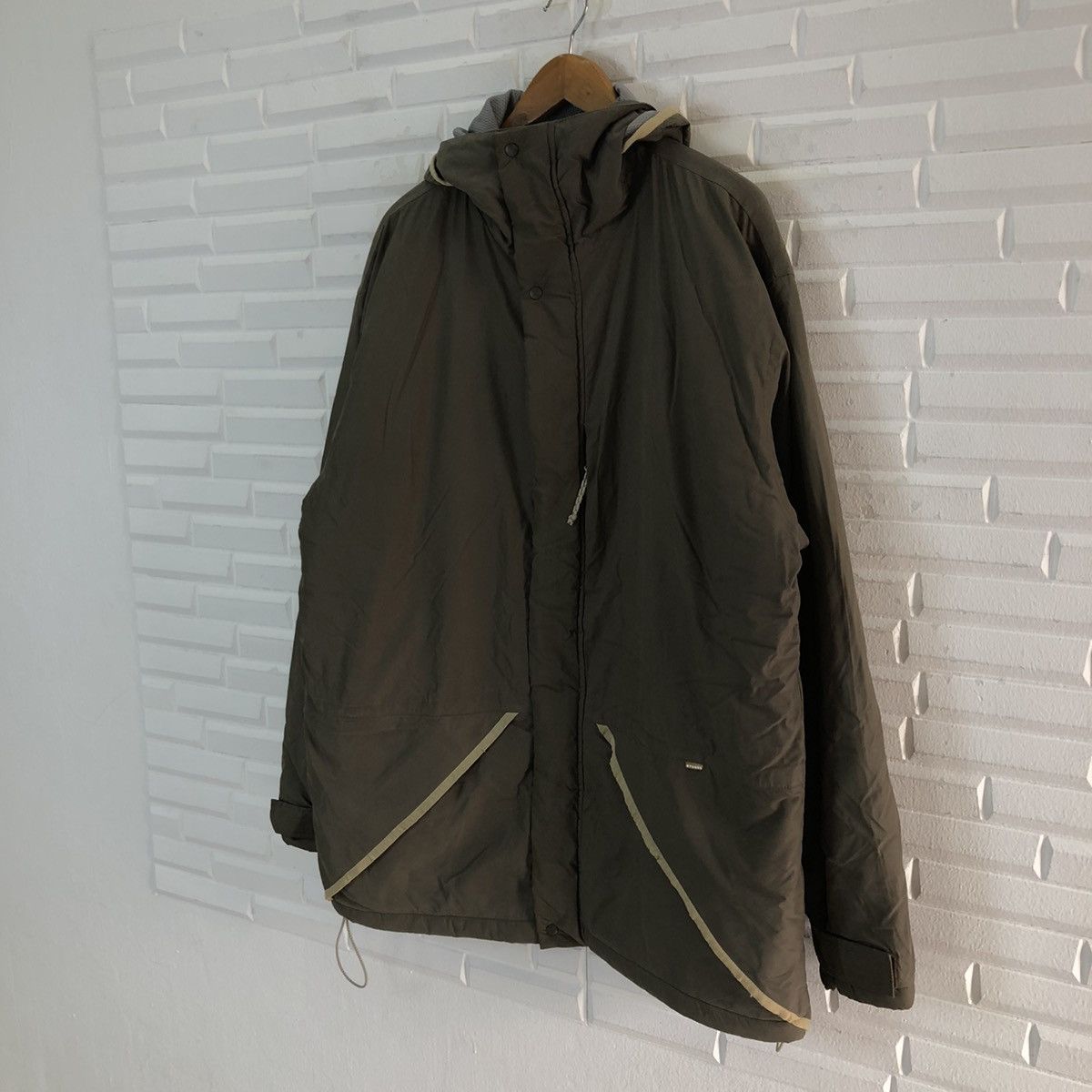 Stussy VINTAGE STUSSY HIKORY CHORE SURVIVAL HOODIE JACKET Size US XL / EU 56 / 4 - 2 Thumbnail