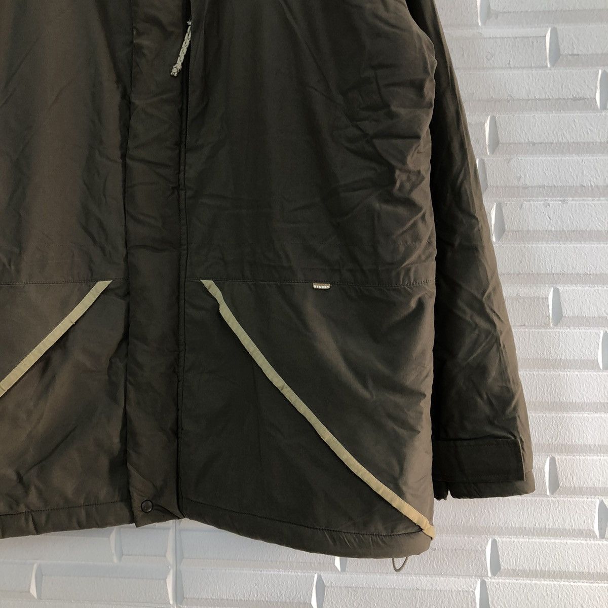 Stussy VINTAGE STUSSY HIKORY CHORE SURVIVAL HOODIE JACKET Size US XL / EU 56 / 4 - 6 Thumbnail