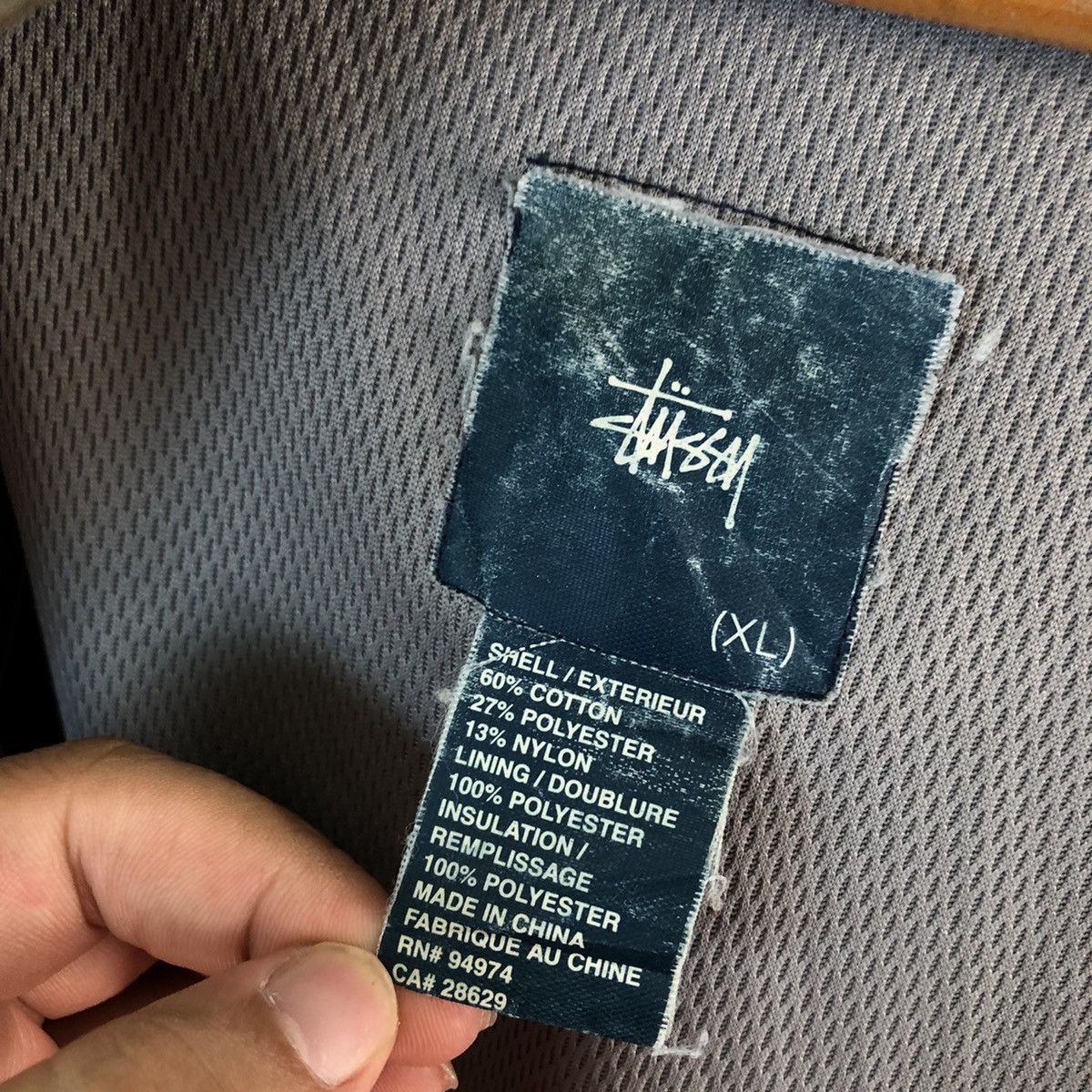 Stussy VINTAGE STUSSY HIKORY CHORE SURVIVAL HOODIE JACKET Size US XL / EU 56 / 4 - 15 Thumbnail