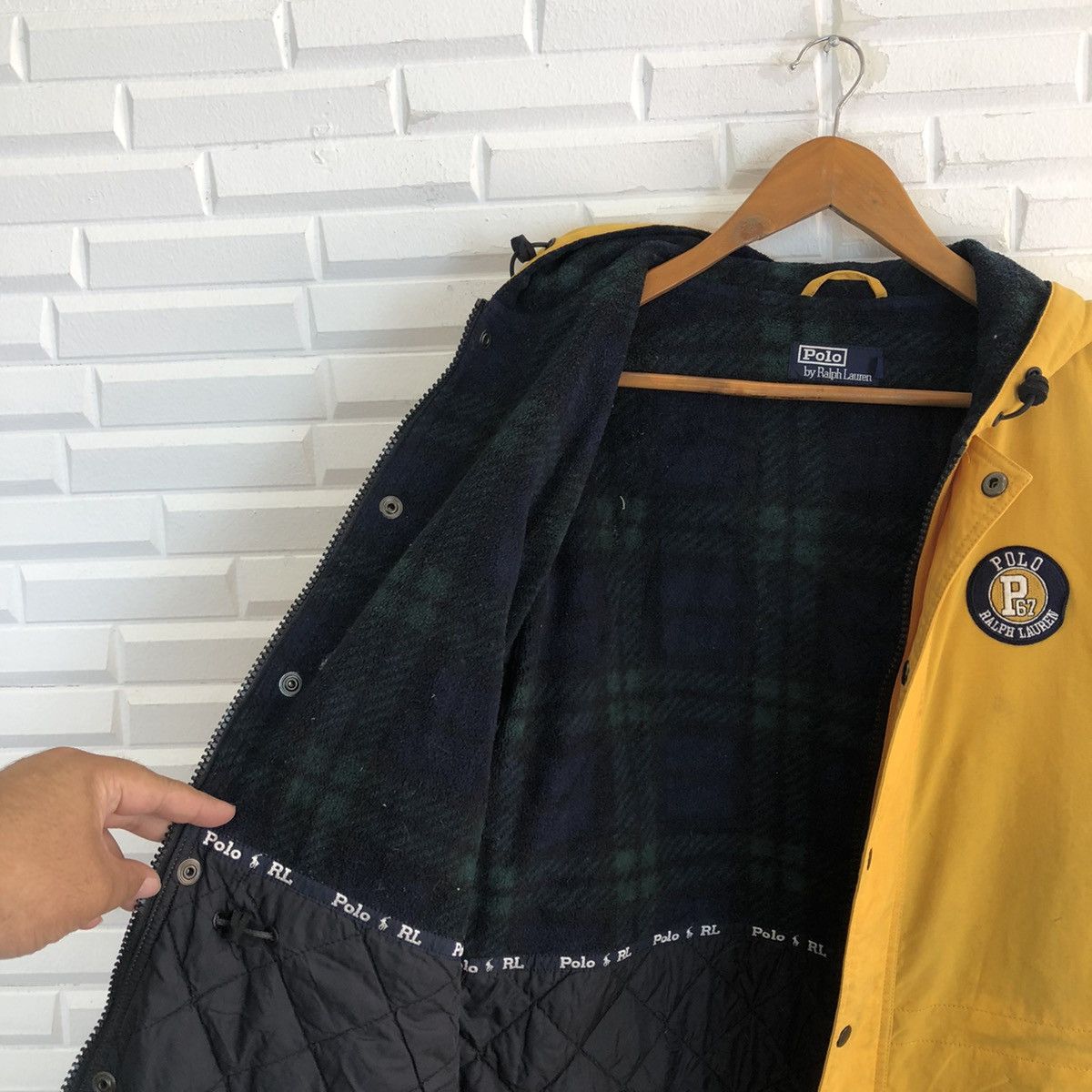 Polo Ralph Lauren VINTAGE POLO RALPH LAUREN BIGLOGO HOODIE JACKET MULTI POCKE Size US S / EU 44-46 / 1 - 14 Thumbnail