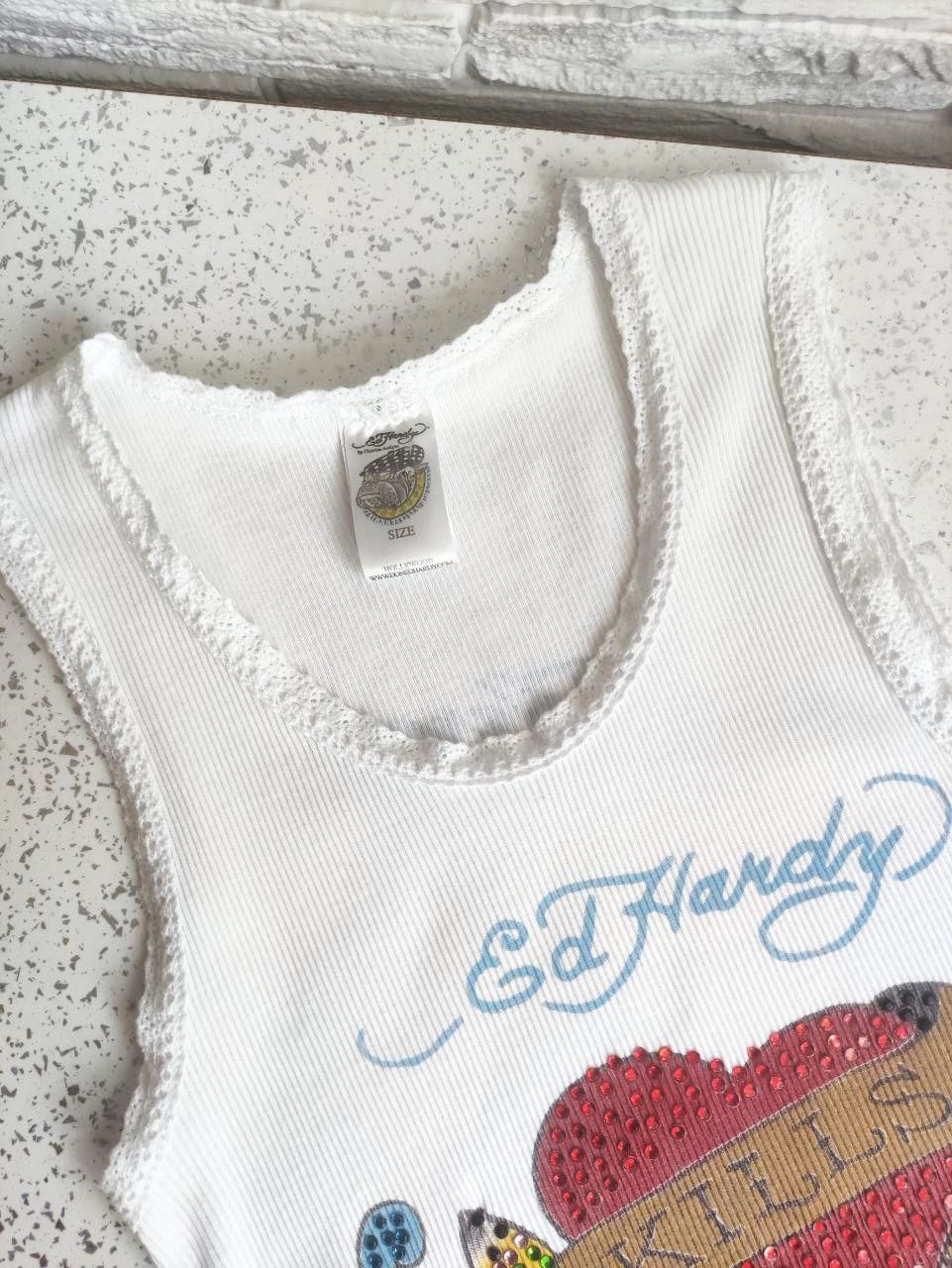 Christian Audigier × Ed Hardy Ed Hardy by Christian Audigier Women's Top Size ONE SIZE - 3 Thumbnail