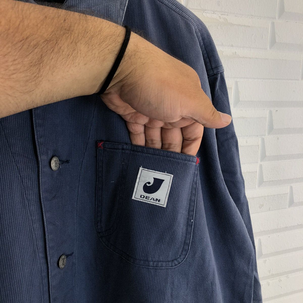 Japanese Brand VINTAGE HIKORY CHORE JACKET MULTI POCKET CARGO J.DEAN JAPAN Size US M / EU 48-50 / 2 - 5 Thumbnail